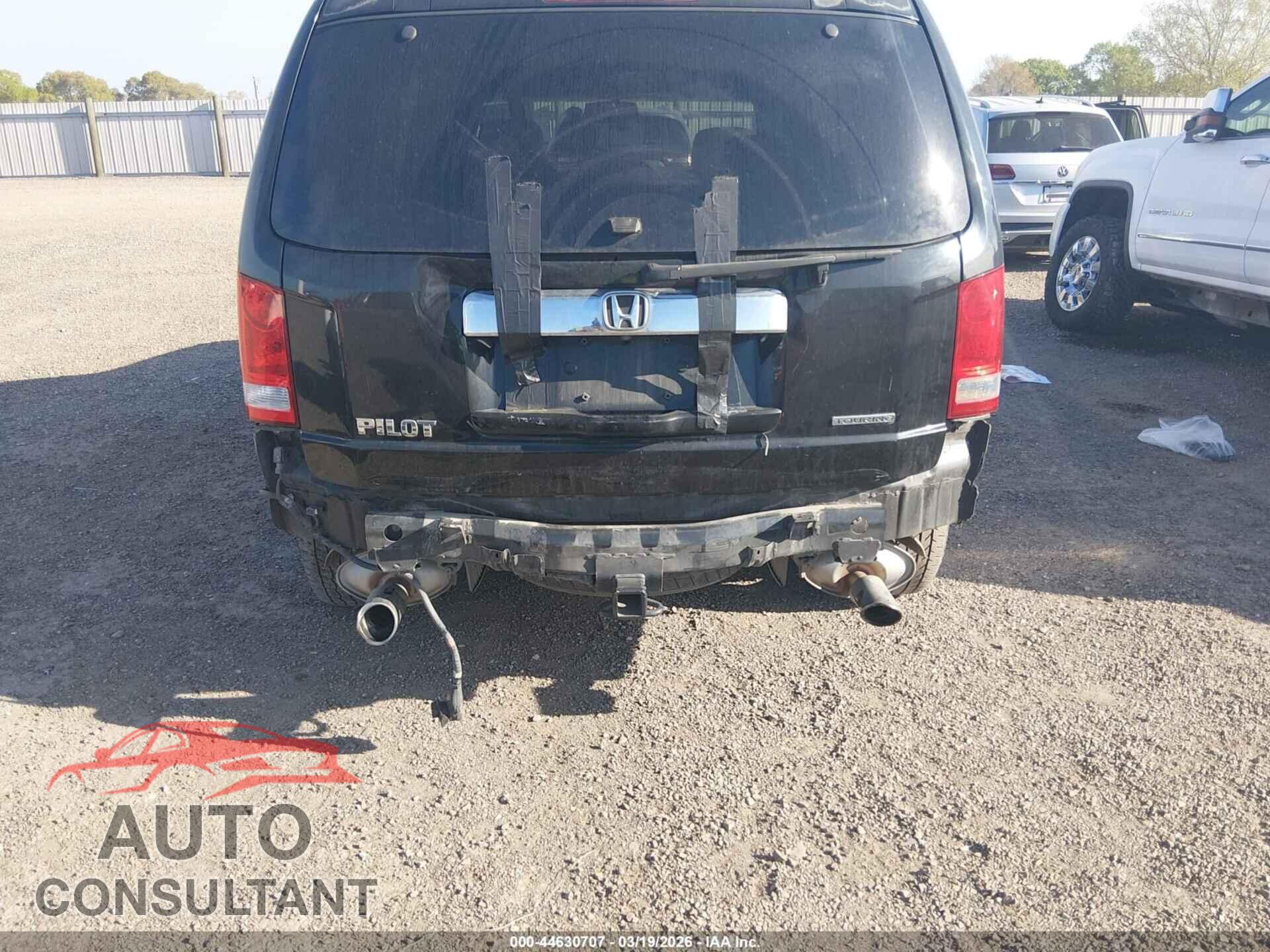 HONDA PILOT 2011 - 5FNYF3H9XBB012764