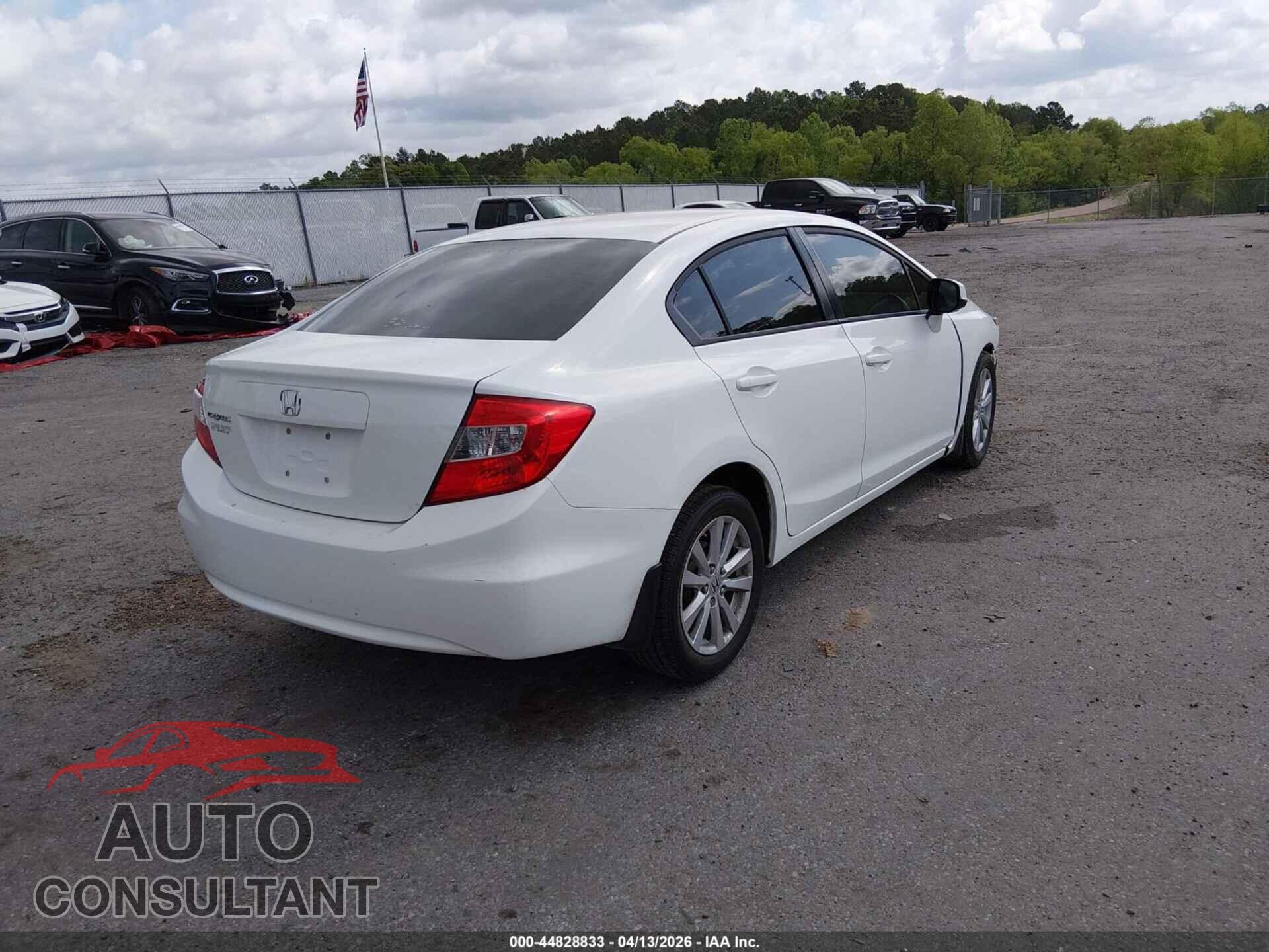 HONDA CIVIC 2012 - 2HGFB2F94CH506485