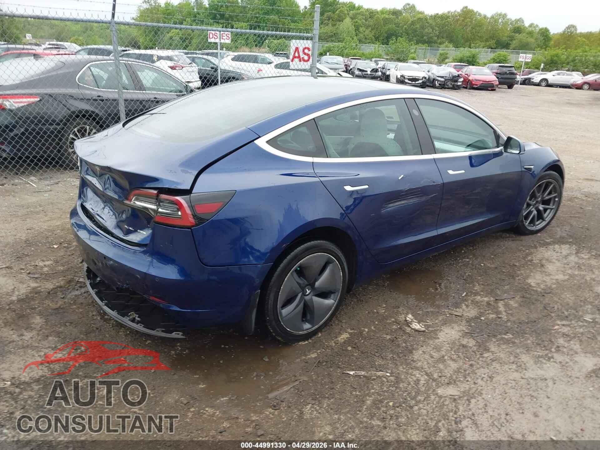 TESLA MODEL 3 2018 - 5YJ3E1EBXJF096558