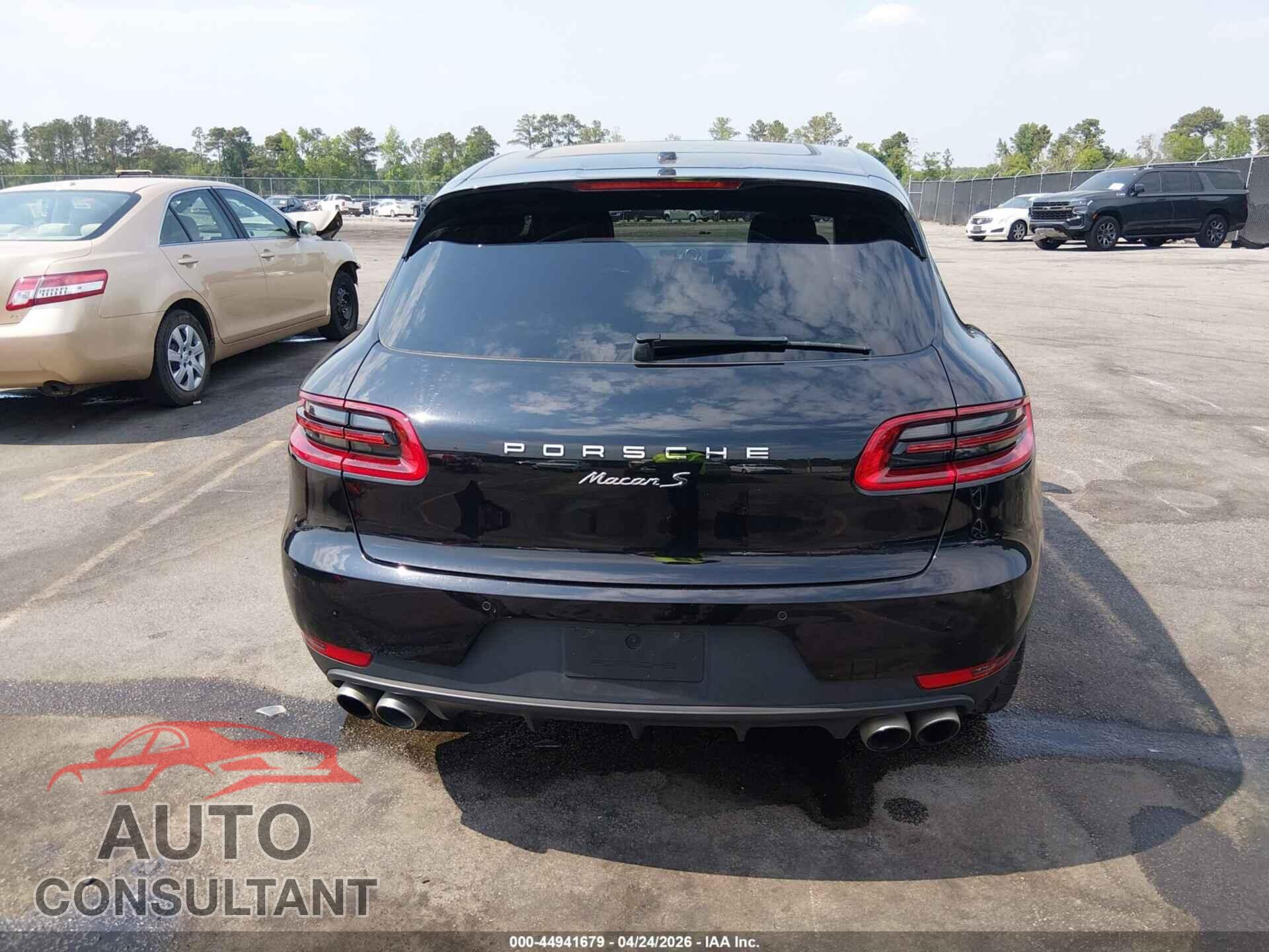 PORSCHE MACAN 2017 - WP1AB2A50HLB21009