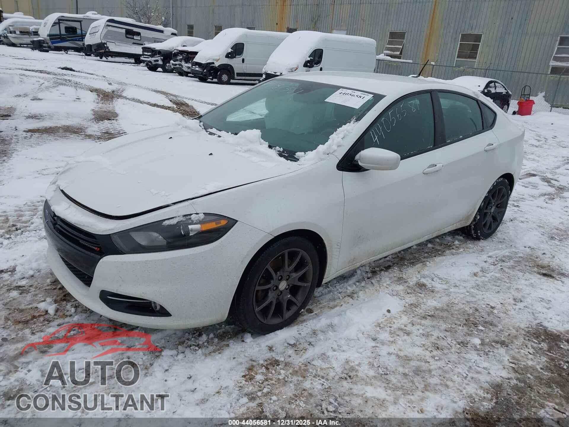 DODGE DART 2015 - 1C3CDFBB5FD403142