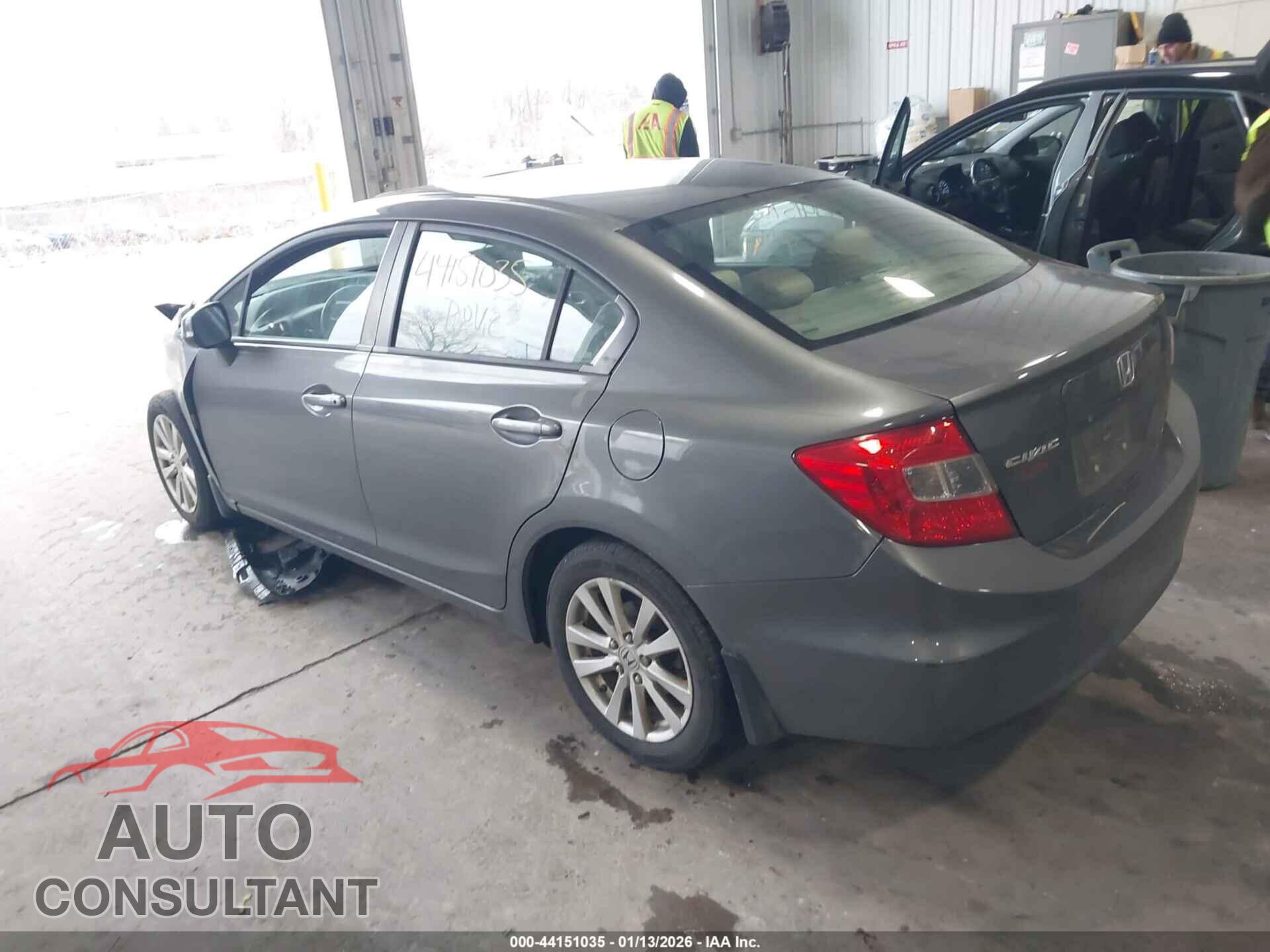 HONDA CIVIC 2012 - 2HGFB2F83CH601255