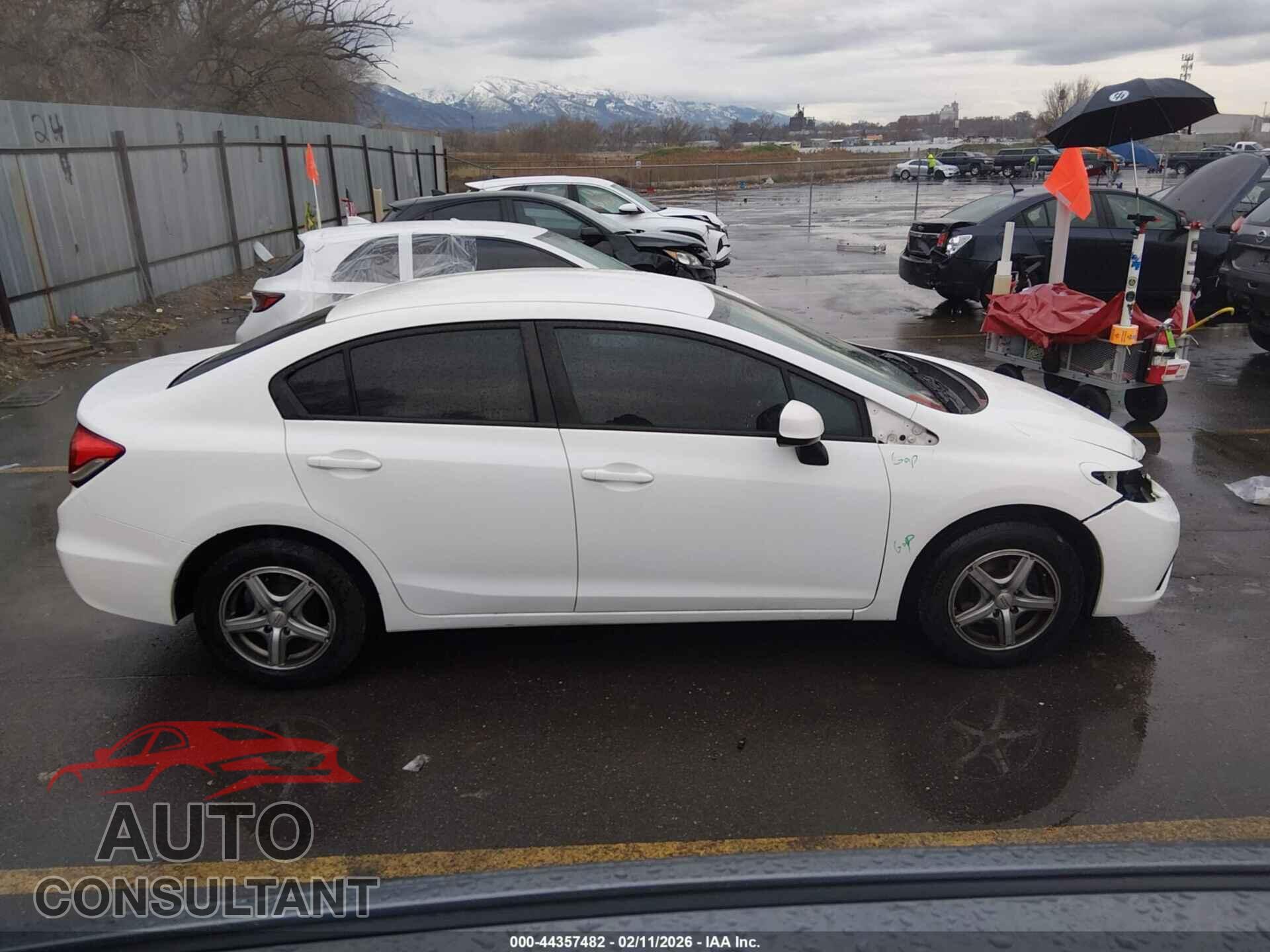 HONDA CIVIC 2013 - 2HGFB2F59DH601252