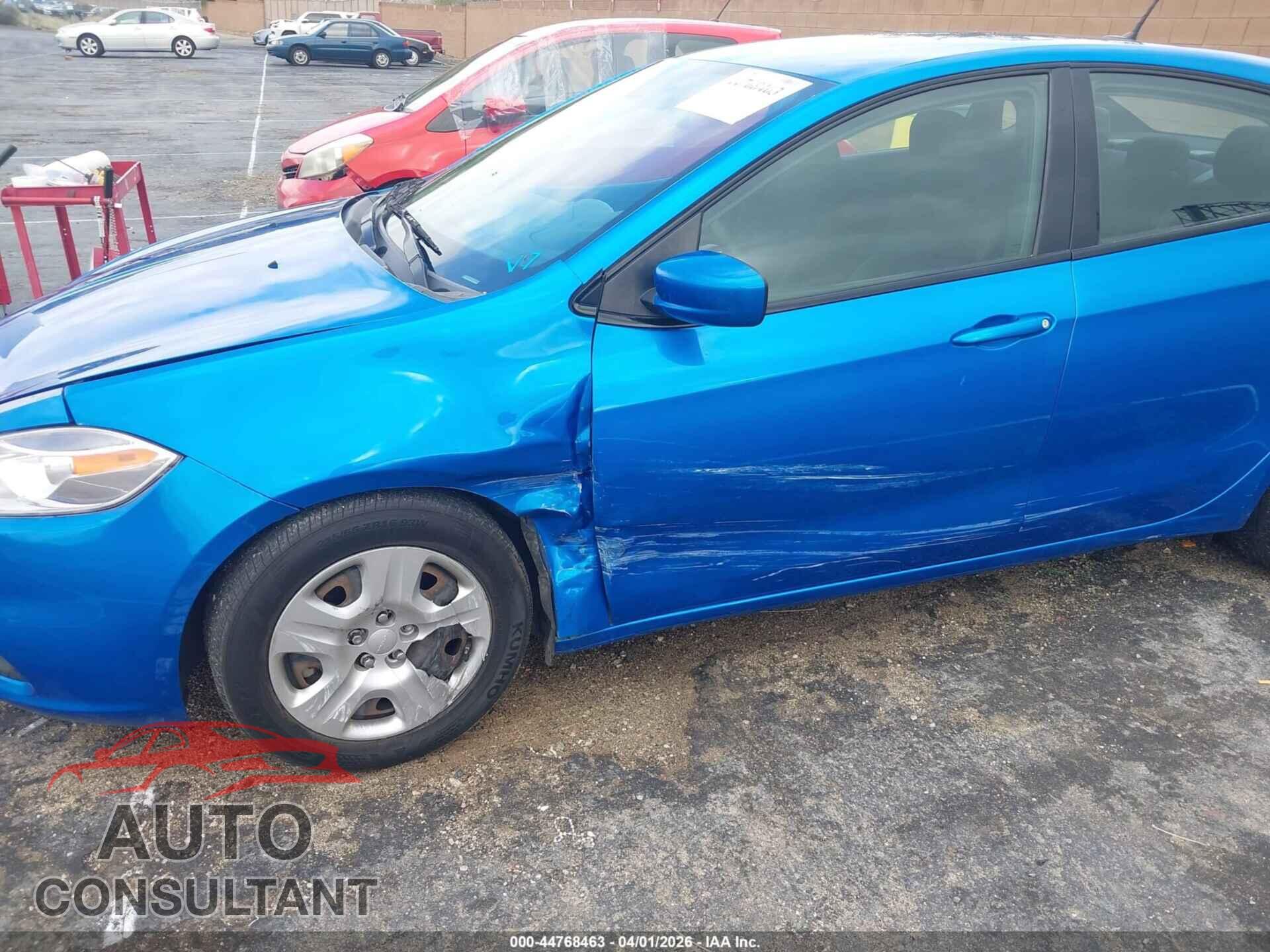 DODGE DART 2015 - 1C3CDFAA4FD403027