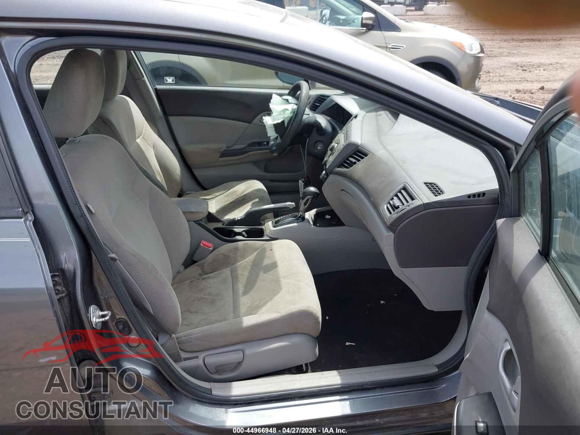 HONDA CIVIC 2012 - 19XFB2F57CE373955