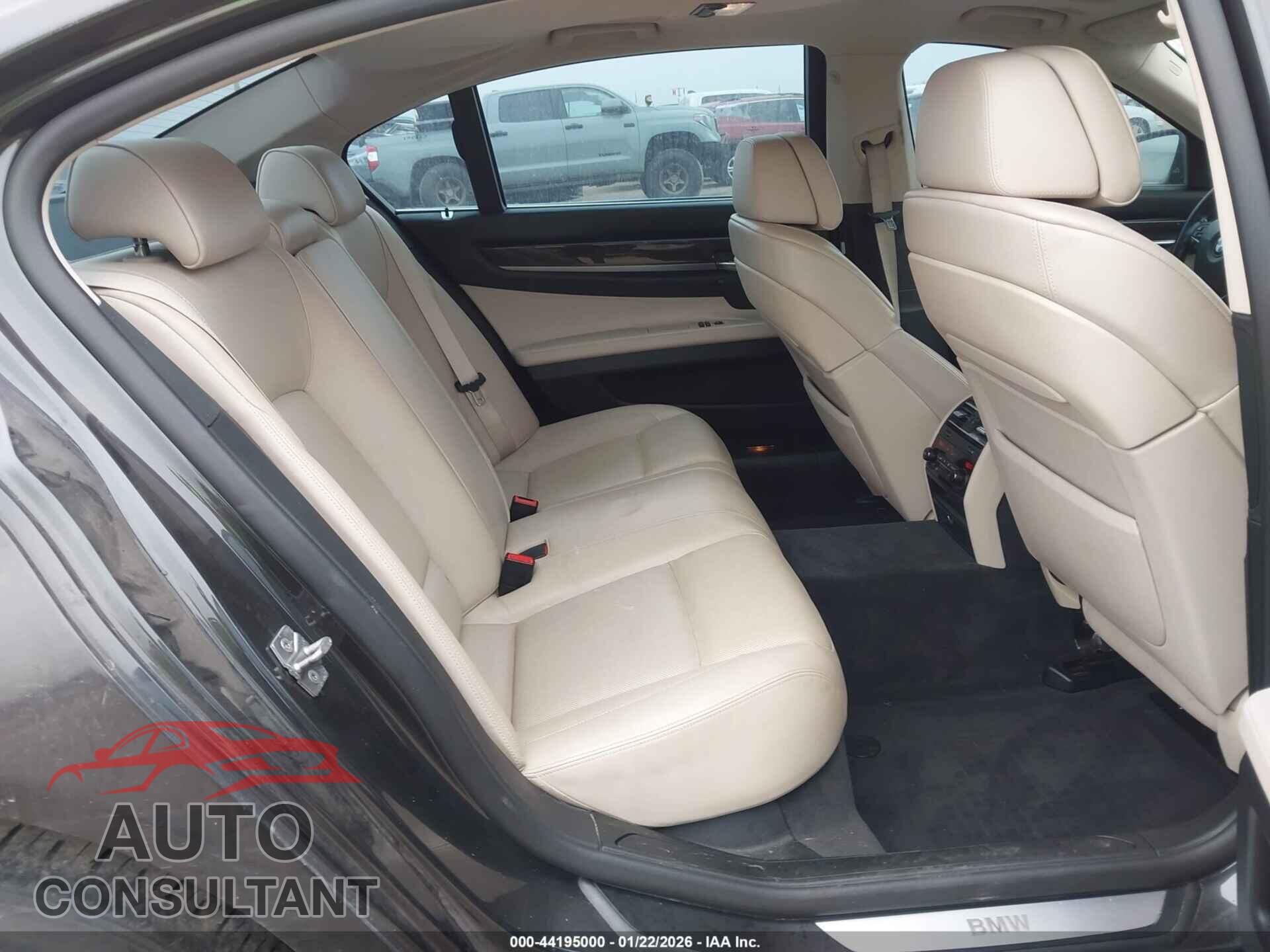 BMW 750LI 2012 - WBAKB8C55CC963002