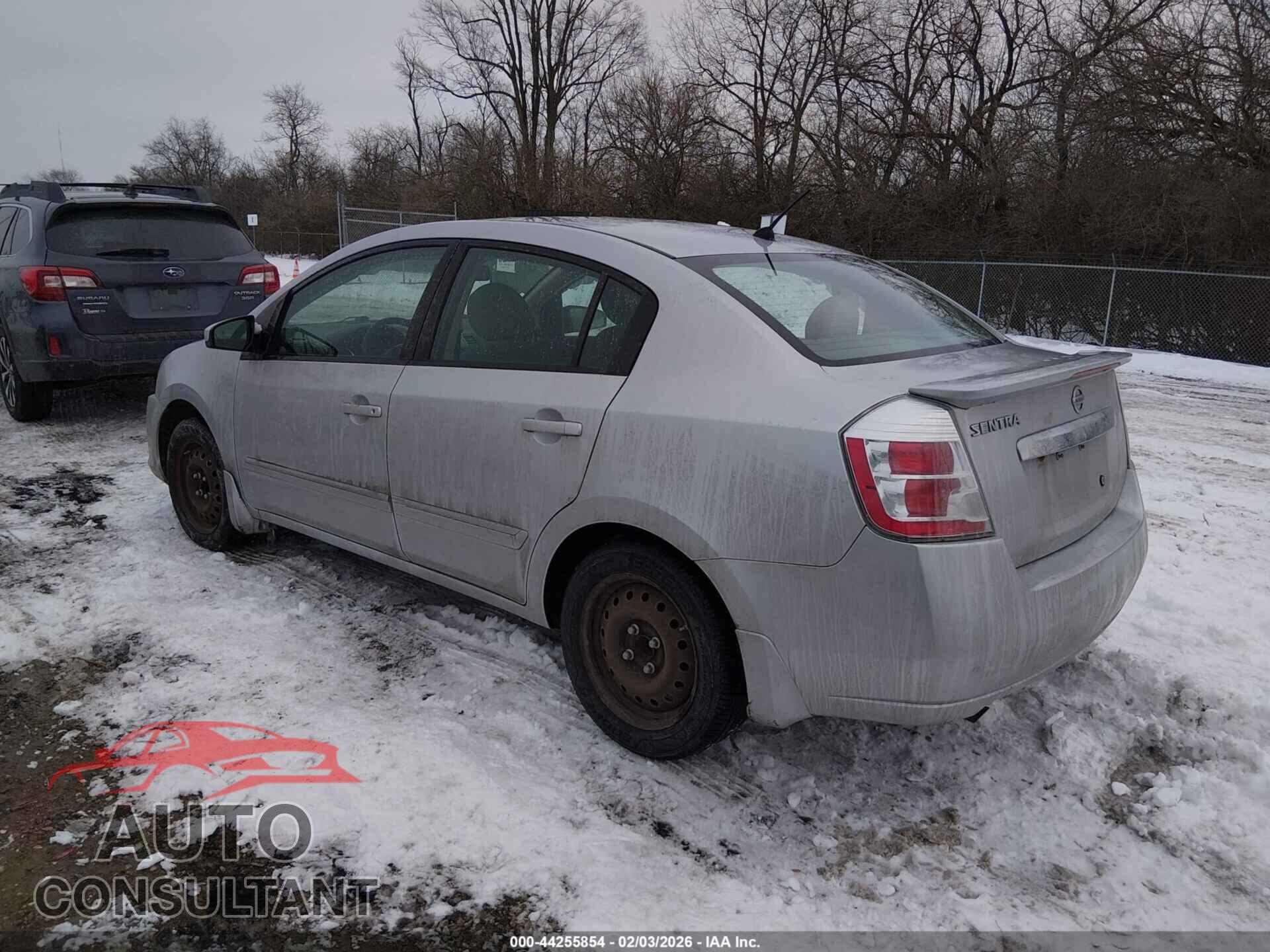 NISSAN SENTRA 2012 - 3N1AB6AP2CL612014