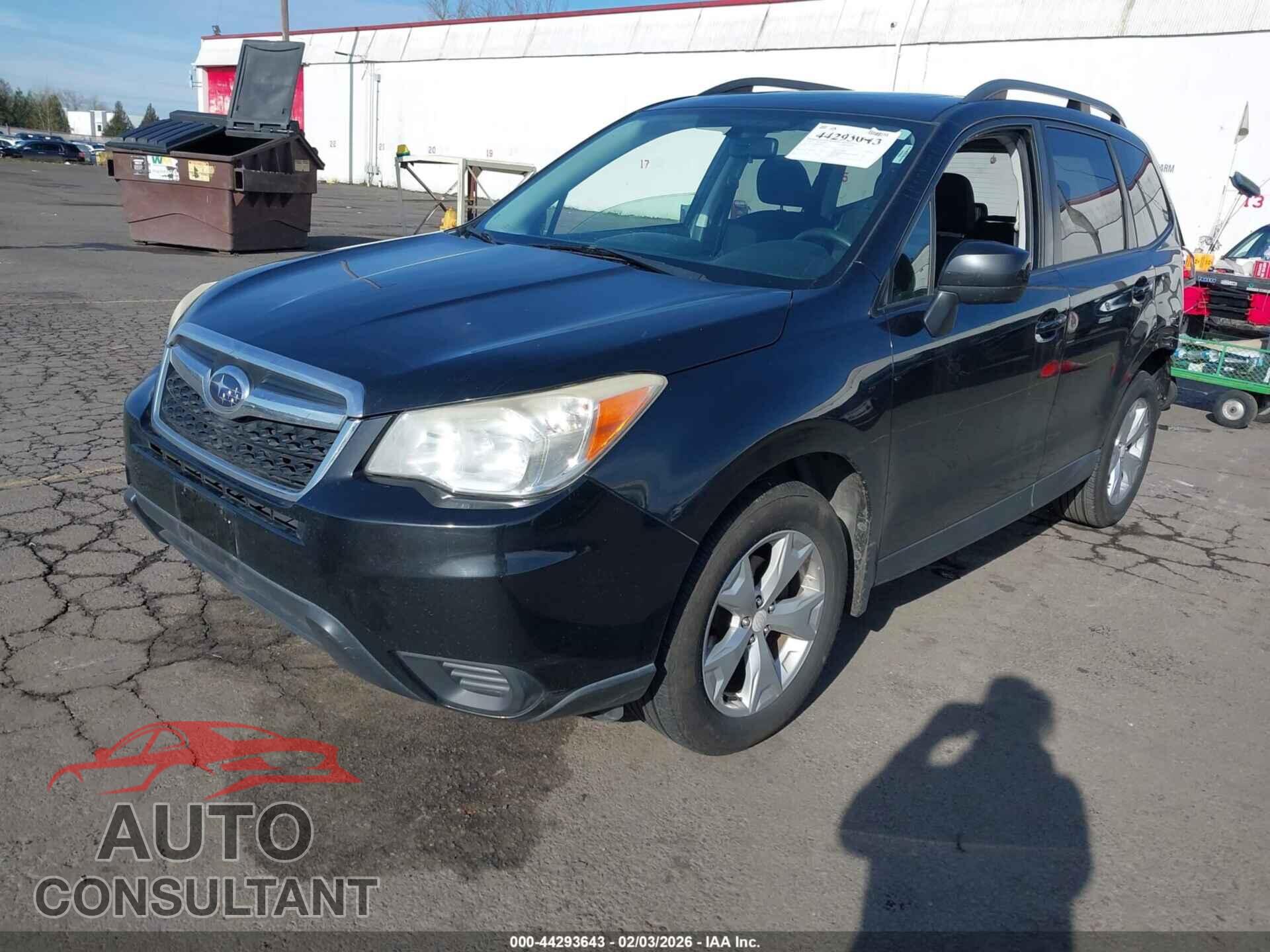 SUBARU FORESTER 2014 - JF2SJAEC4EH414942