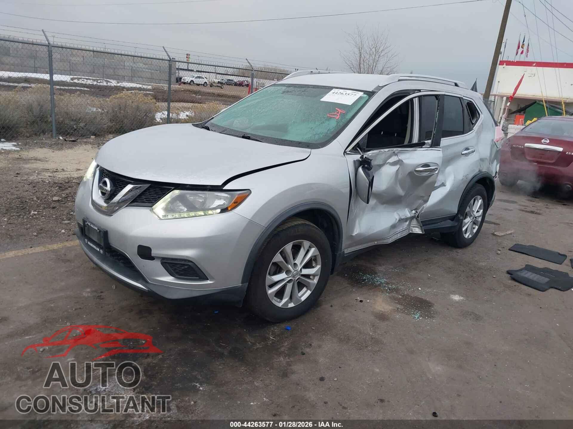 NISSAN ROGUE 2016 - KNMAT2MV8GP726347
