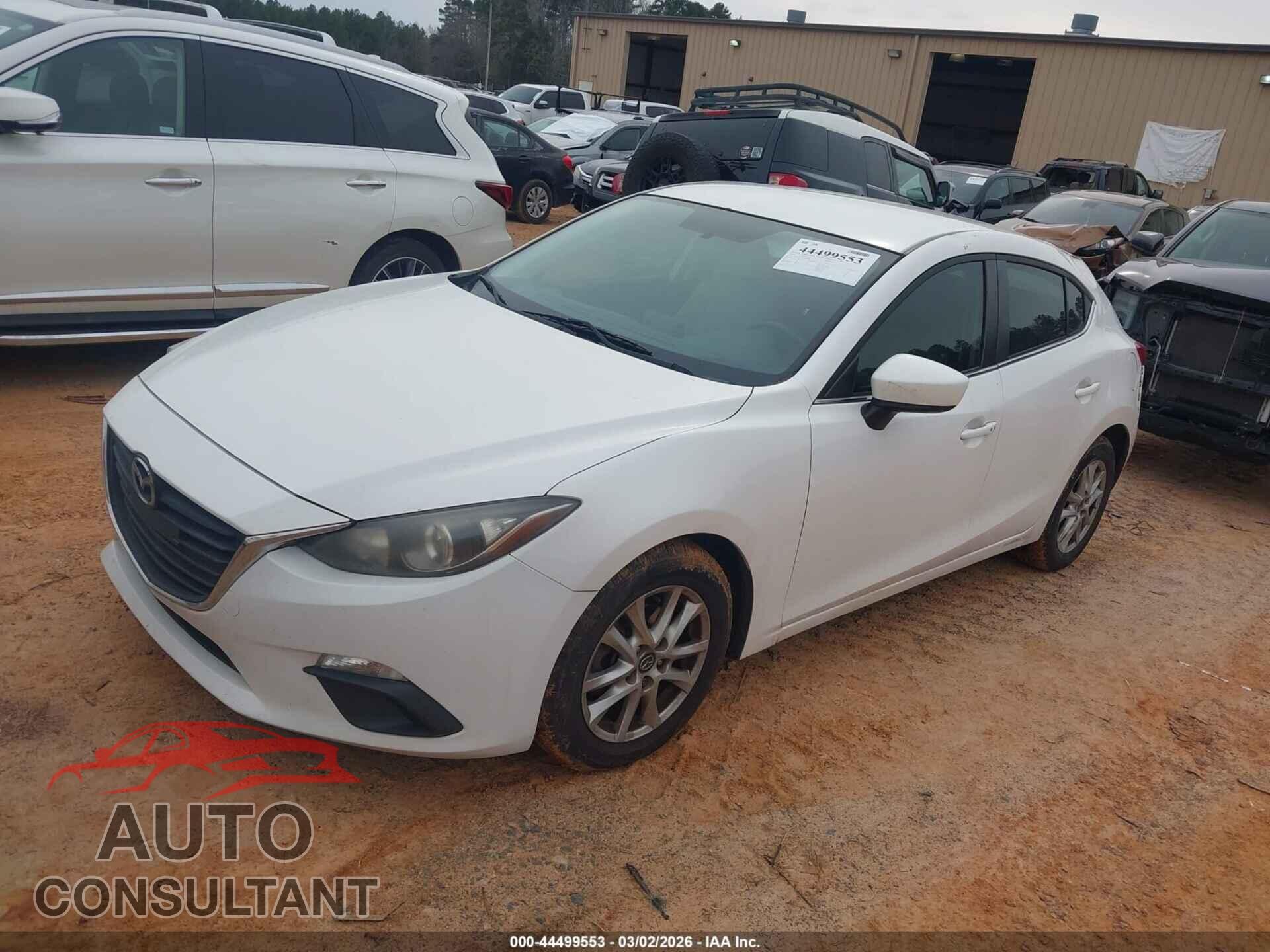 MAZDA MAZDA3 2014 - JM1BM1L78E1101185