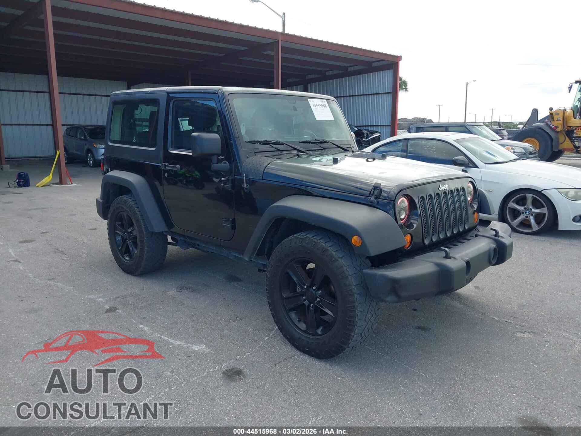 JEEP WRANGLER 2012 - 1C4AJWAG1CL171603