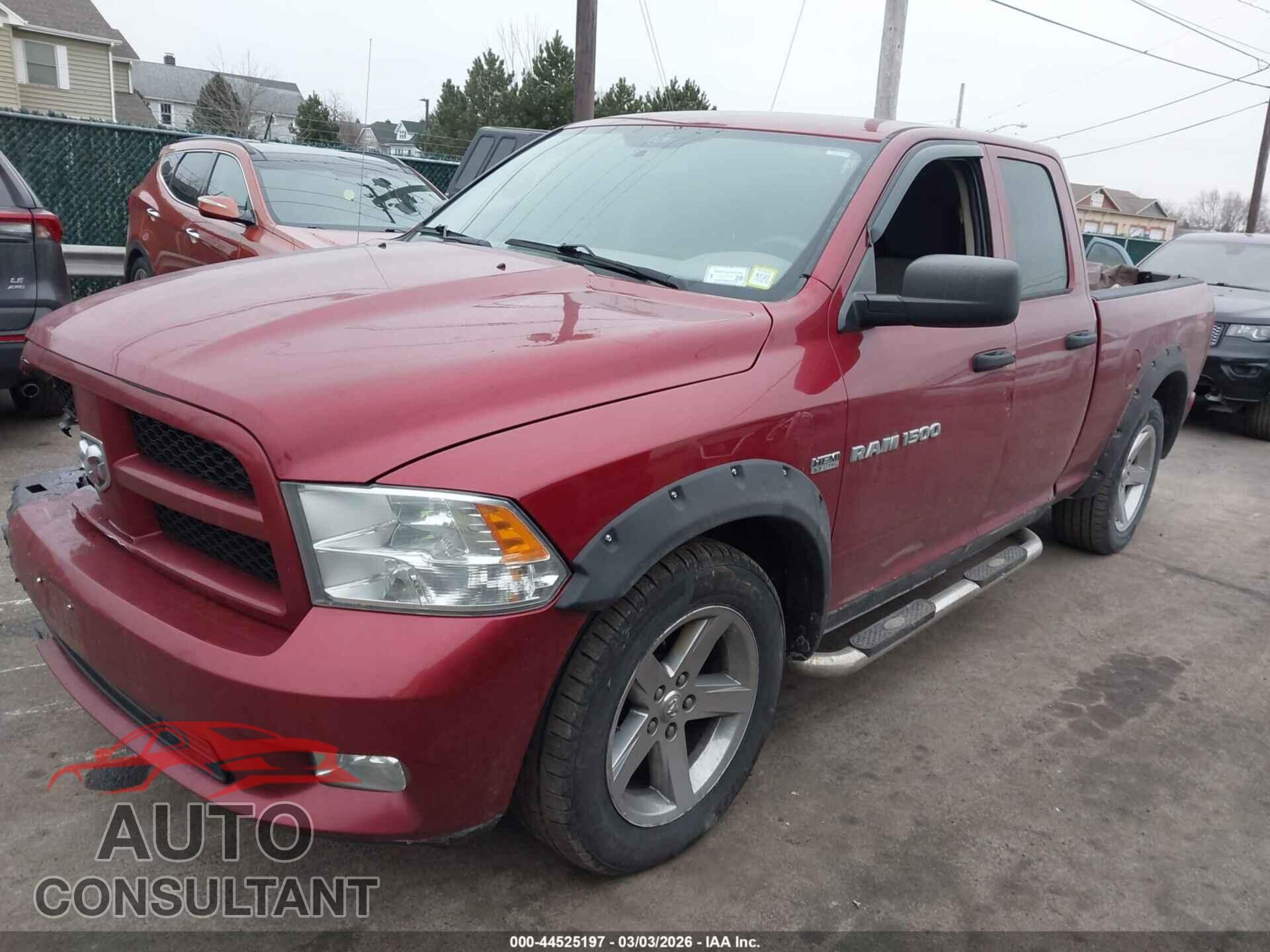 DODGE RAM 1500 2012 - 1C6RD7FT8CS326697