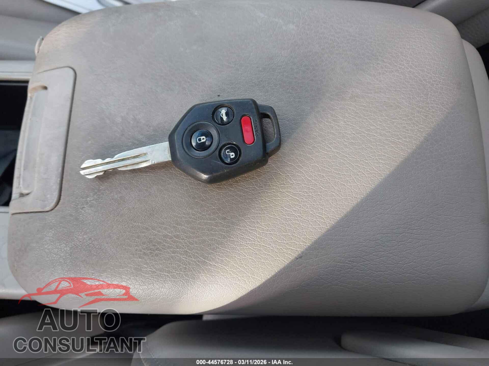 SUBARU OUTBACK 2009 - 4S4BP66C797335054