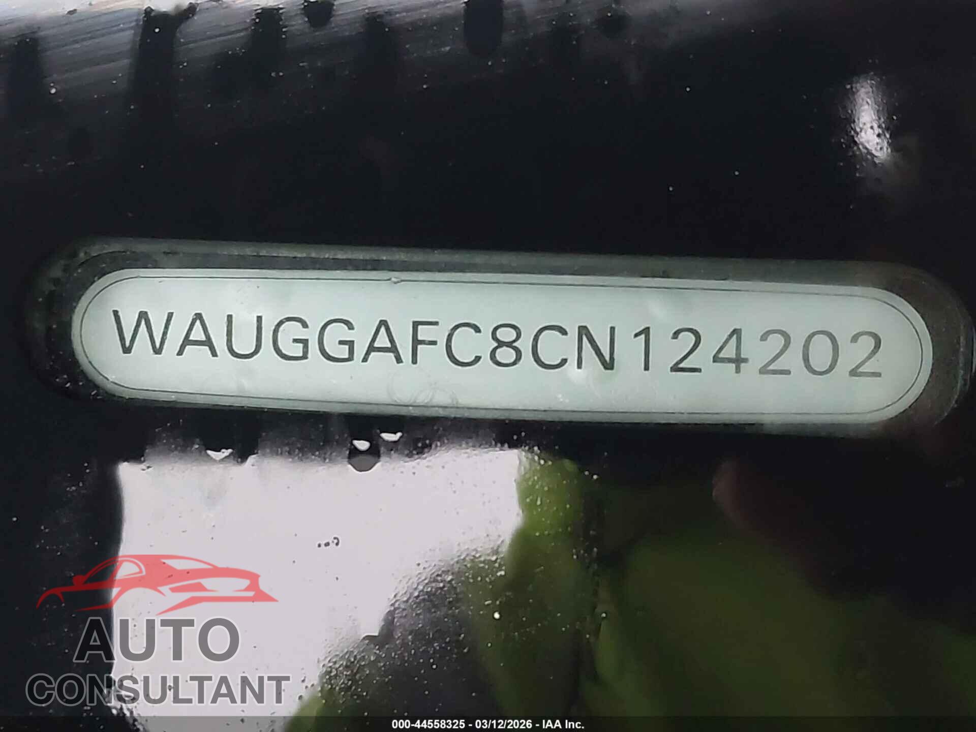AUDI A6 2012 - WAUGGAFC8CN124202