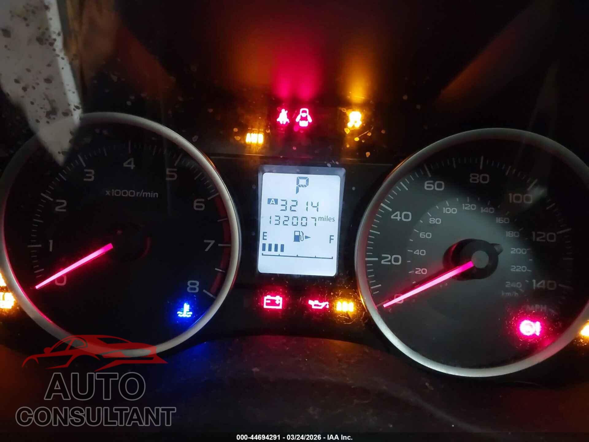SUBARU FORESTER 2014 - JF2SJAGC8EH526530