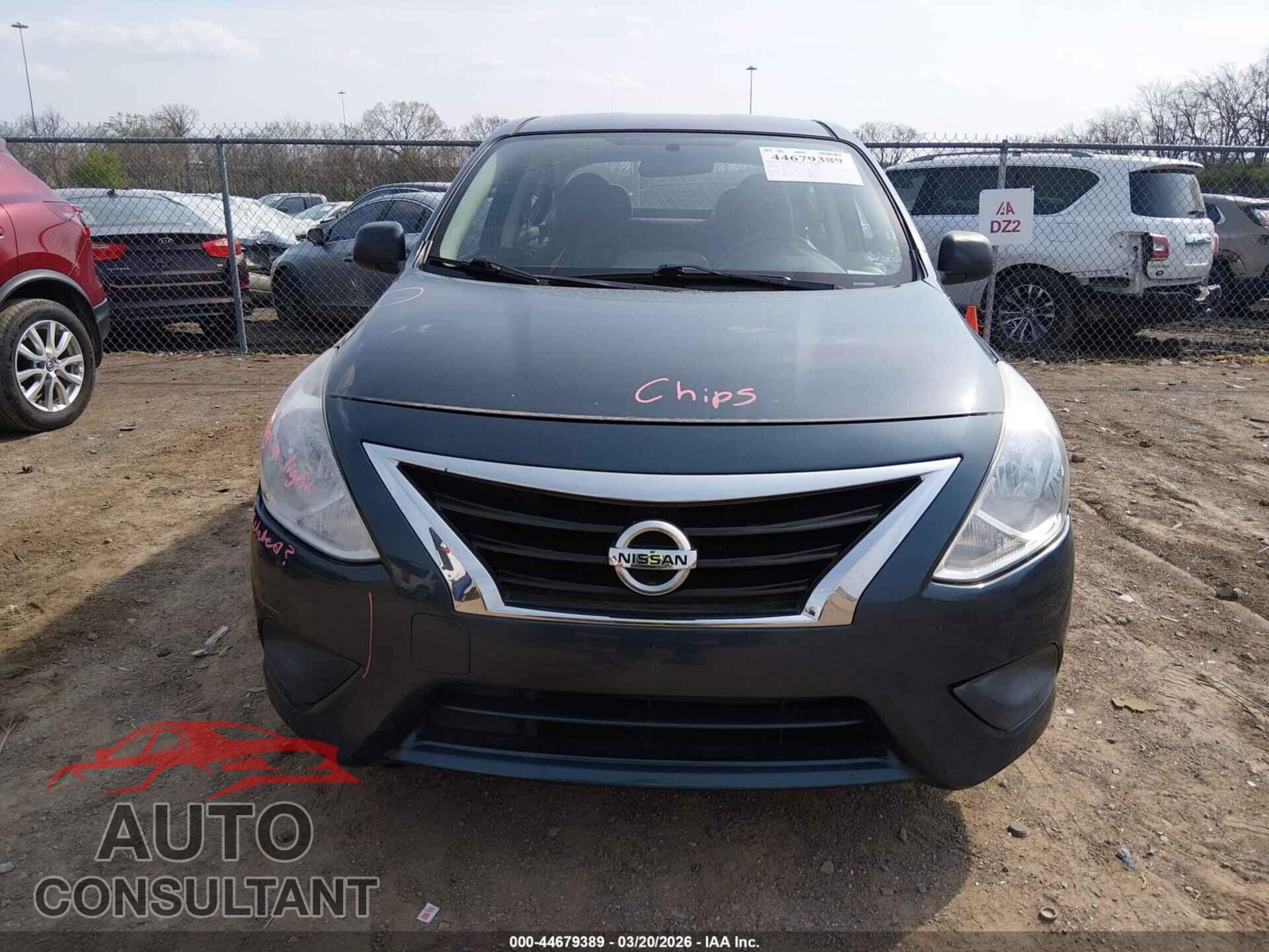 NISSAN VERSA 2015 - 3N1CN7AP9FL803665