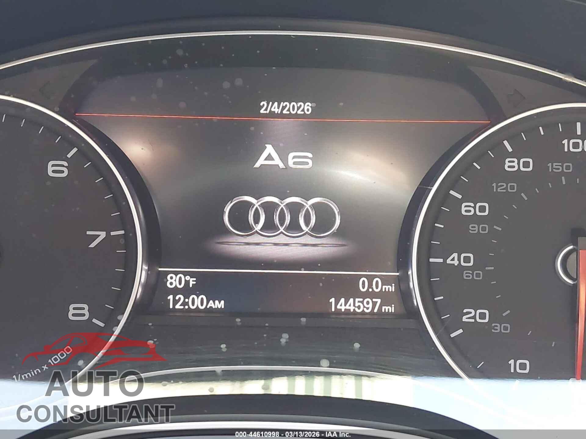 AUDI A6 2017 - WAUH2AFC3HN005757