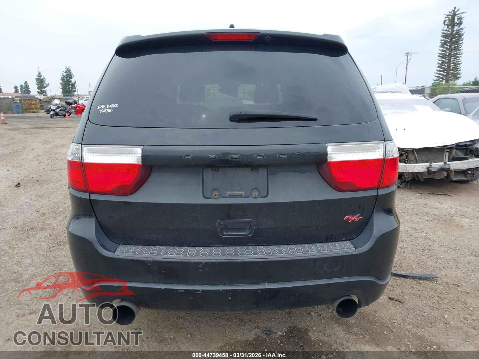 DODGE DURANGO 2013 - 1C4SDHCT0DC698051