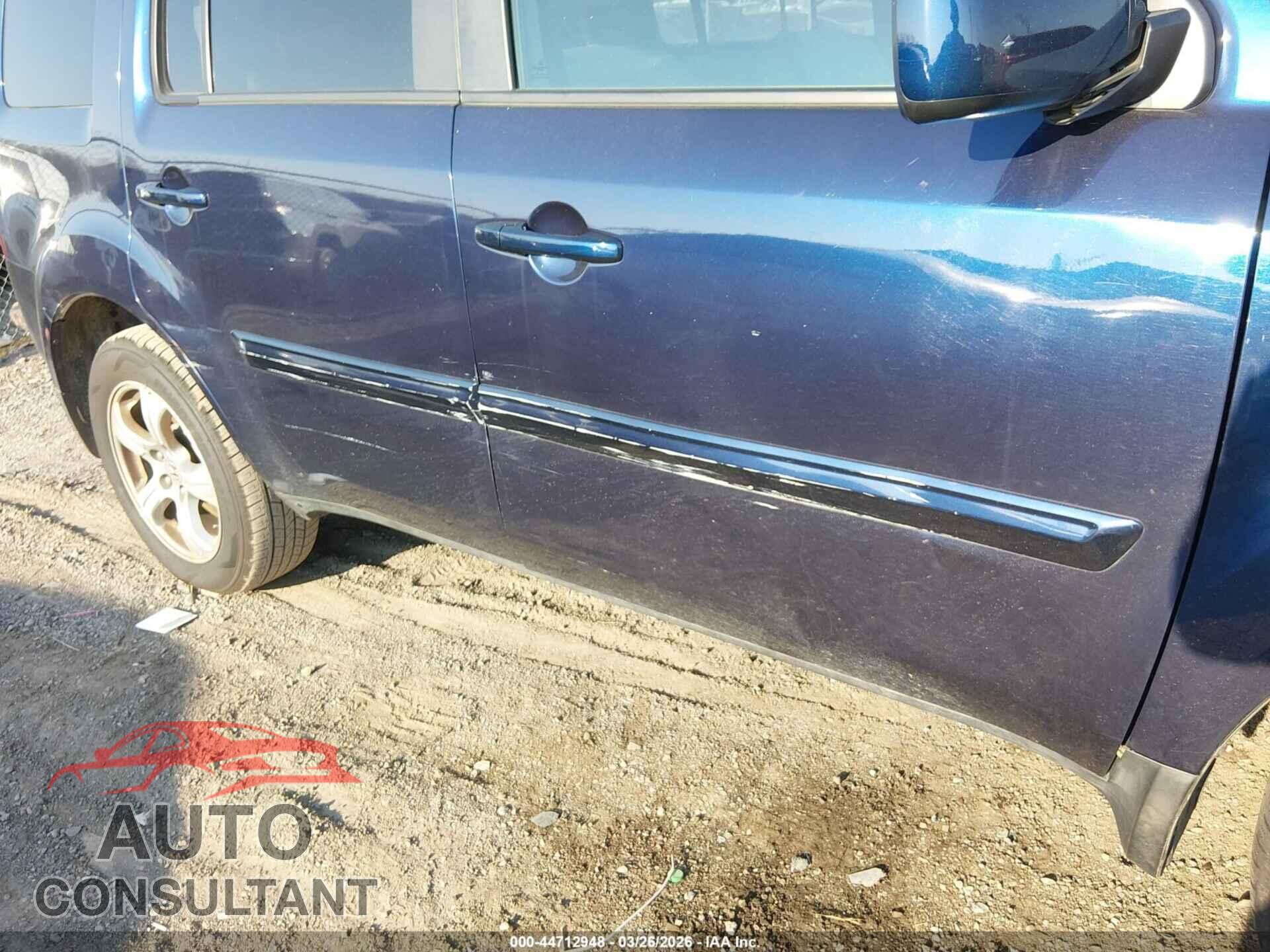HONDA PILOT 2014 - 5FNYF3H45EB018321