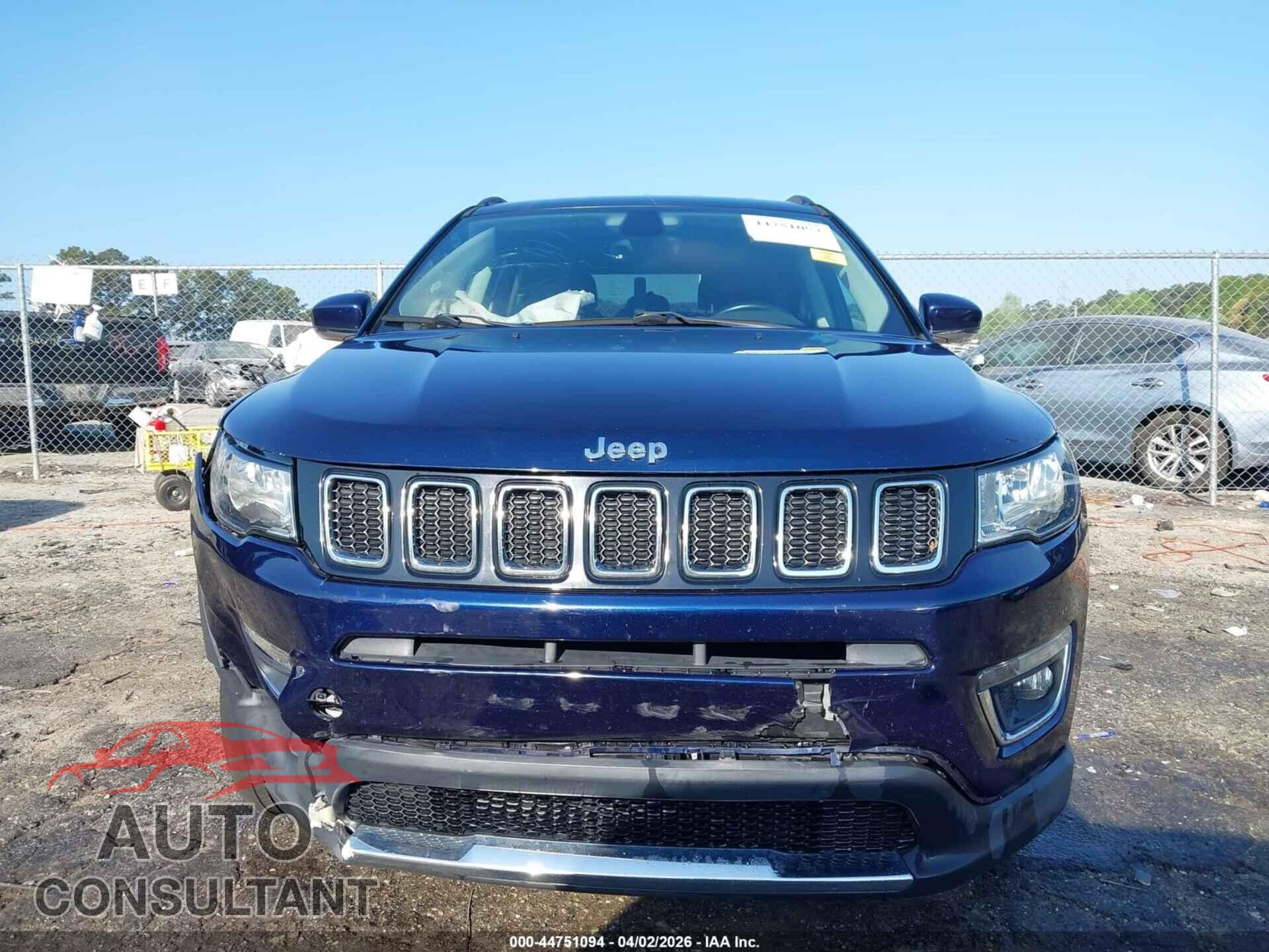 JEEP COMPASS 2018 - 3C4NJDCB3JT231633
