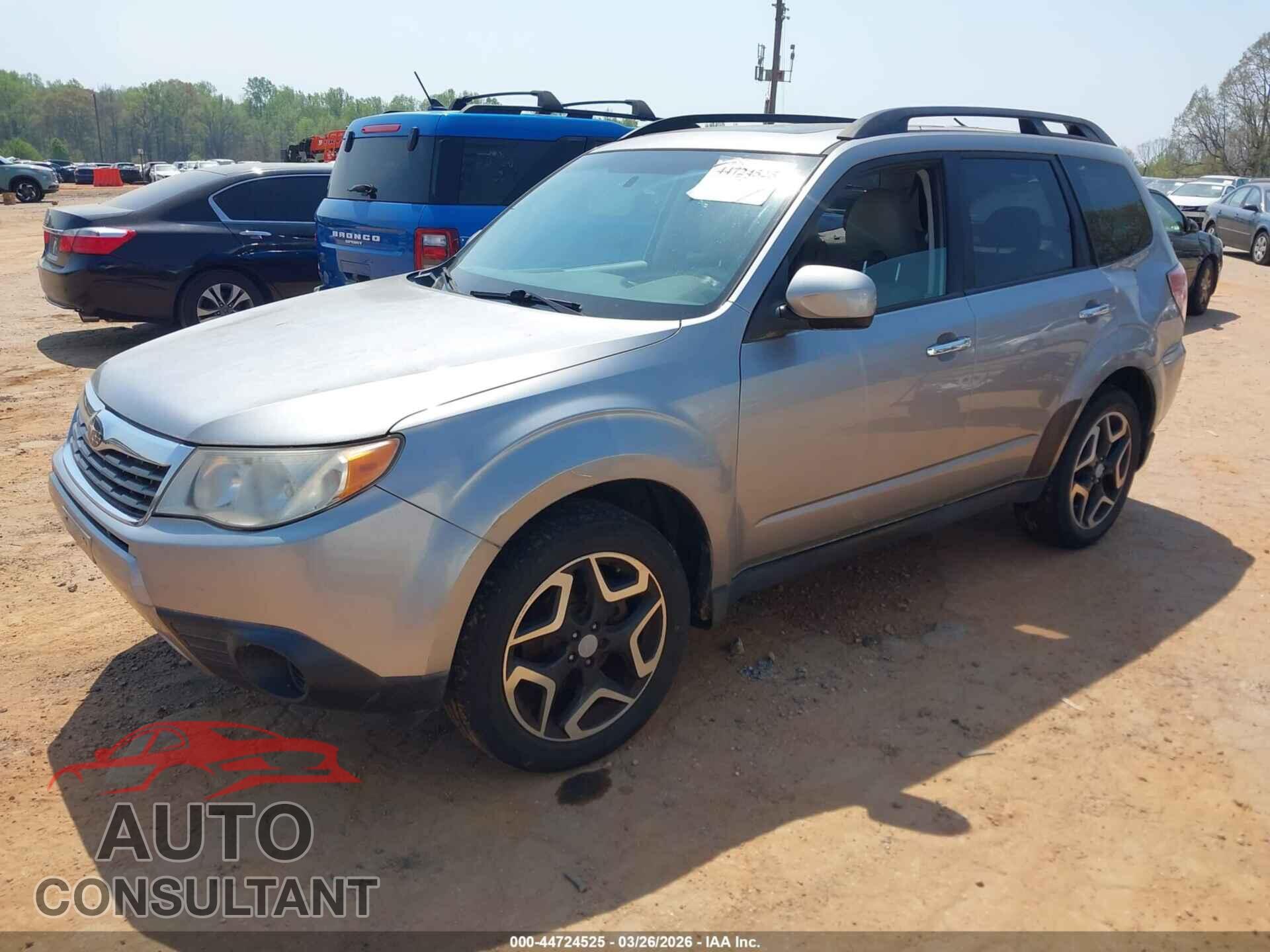 SUBARU FORESTER 2010 - JF2SH6CC6AH791567