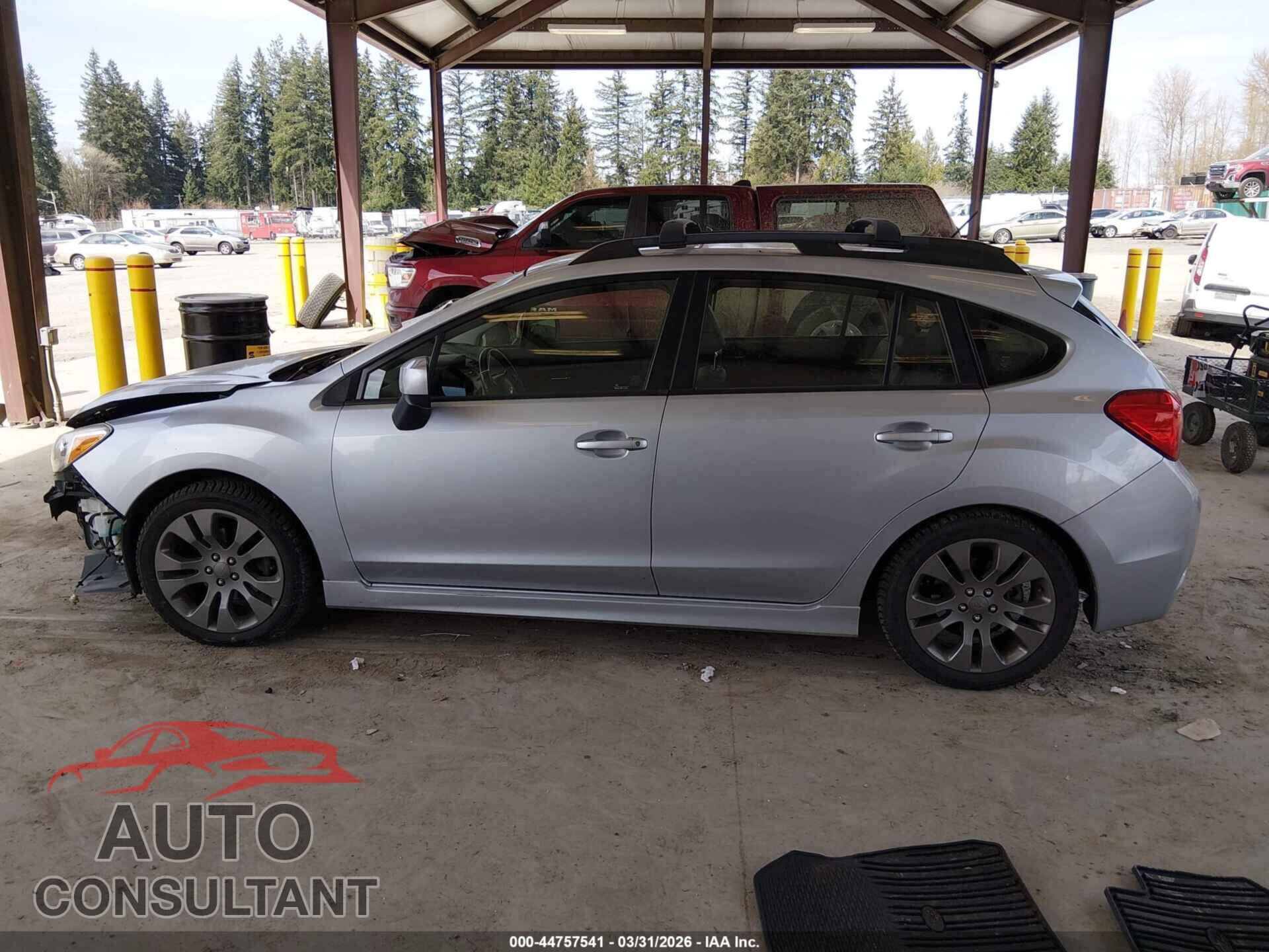 SUBARU IMPREZA 2013 - JF1GPAS65D2886236