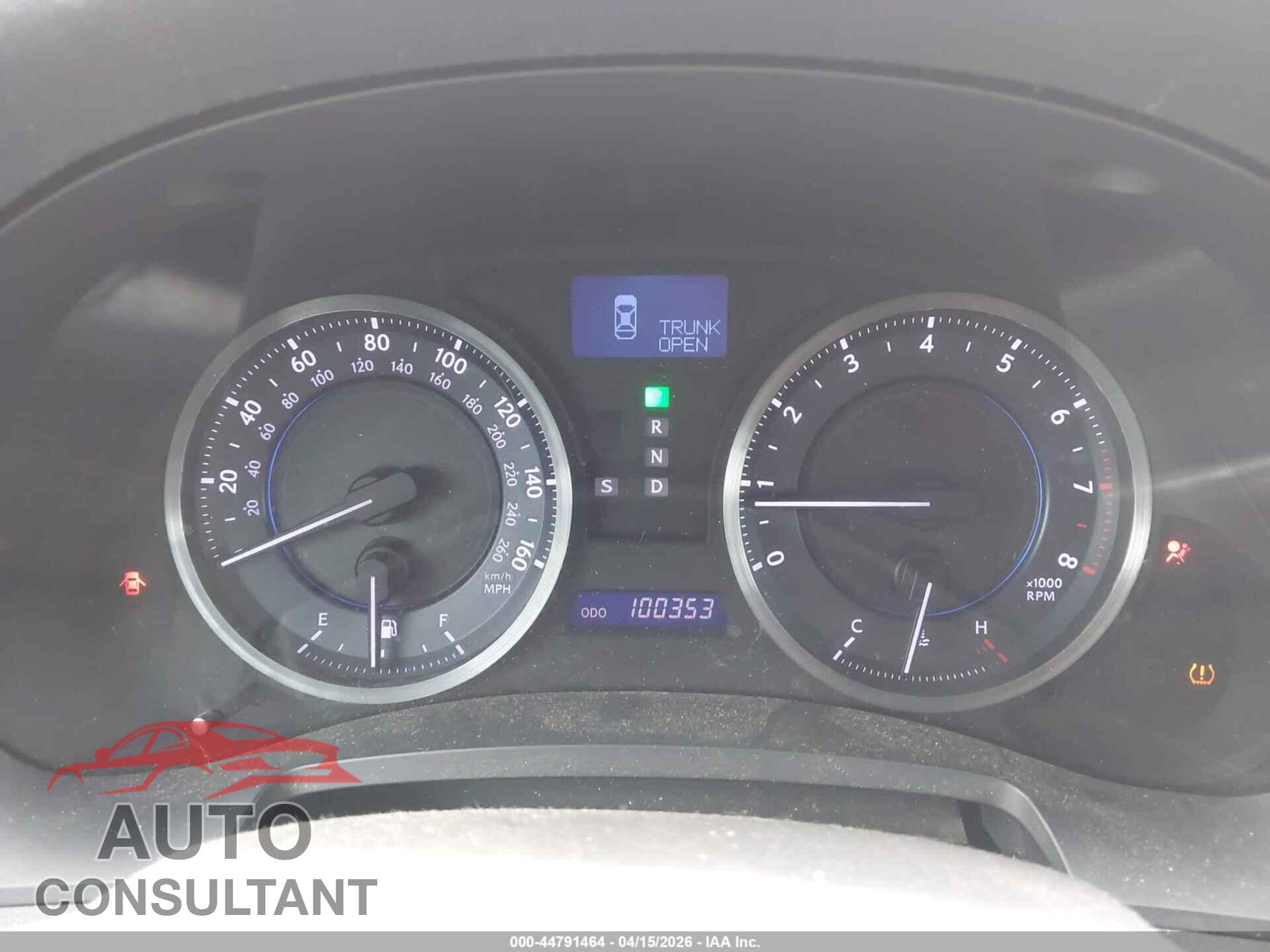LEXUS IS 250 2011 - JTHCF5C28B5049649
