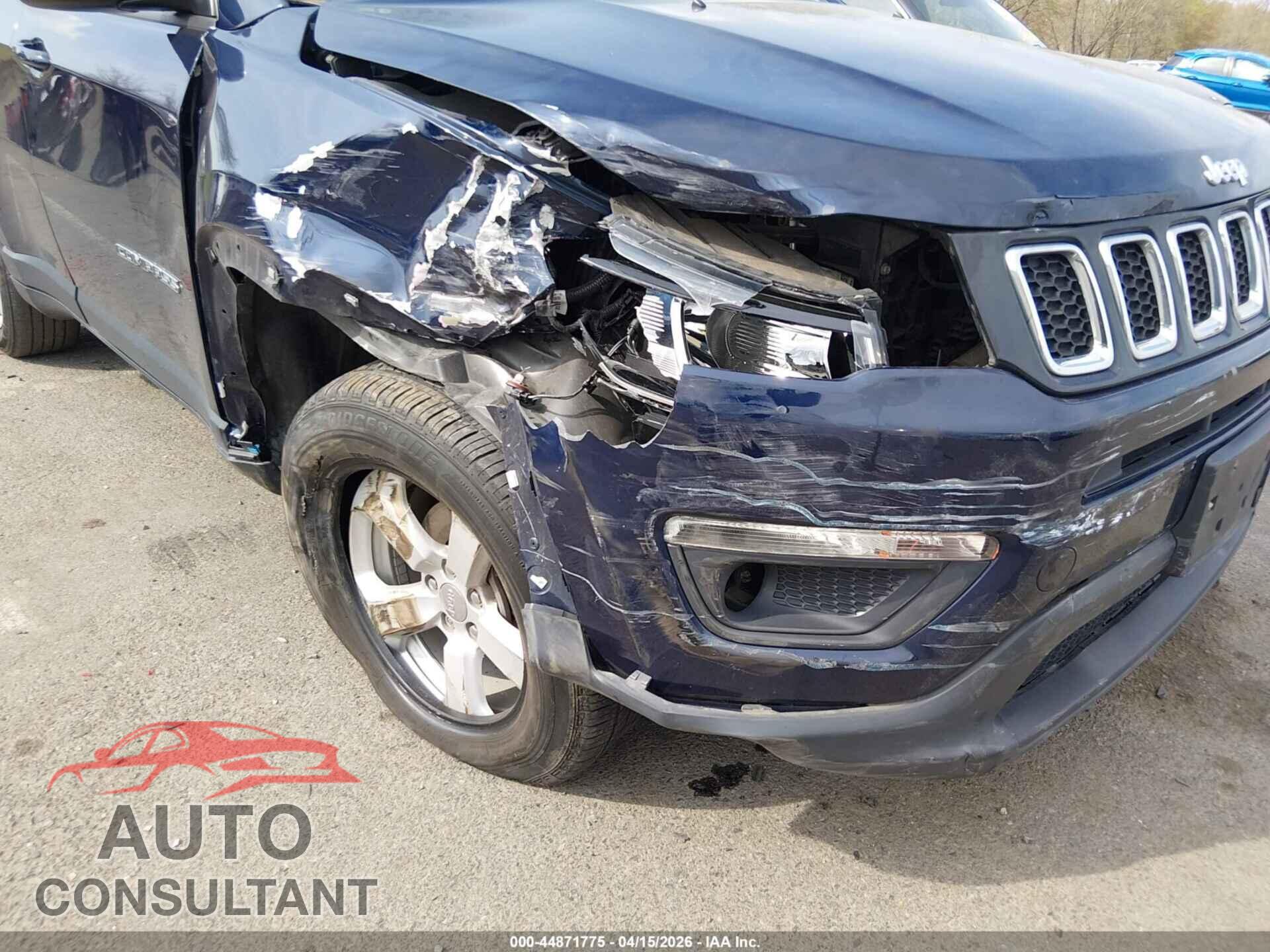 JEEP COMPASS 2019 - 3C4NJDBB0KT801011