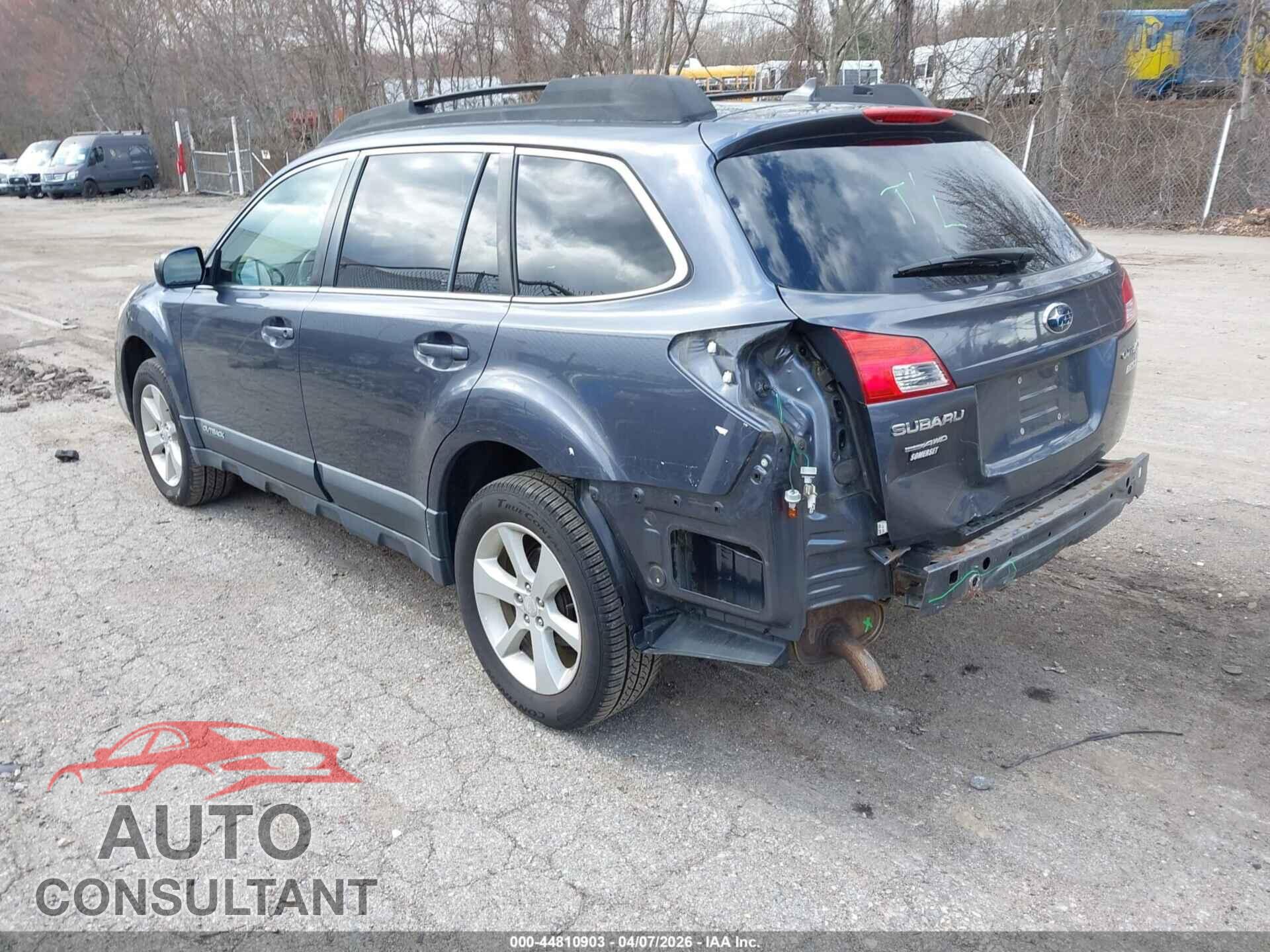 SUBARU OUTBACK 2014 - 4S4BRBCC7E3231124