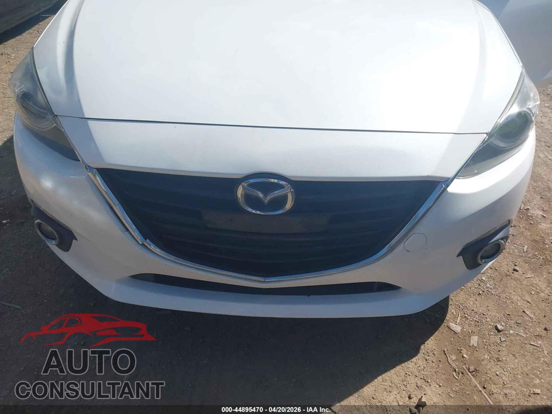 MAZDA MAZDA3 2014 - JM1BM1M37E1196060