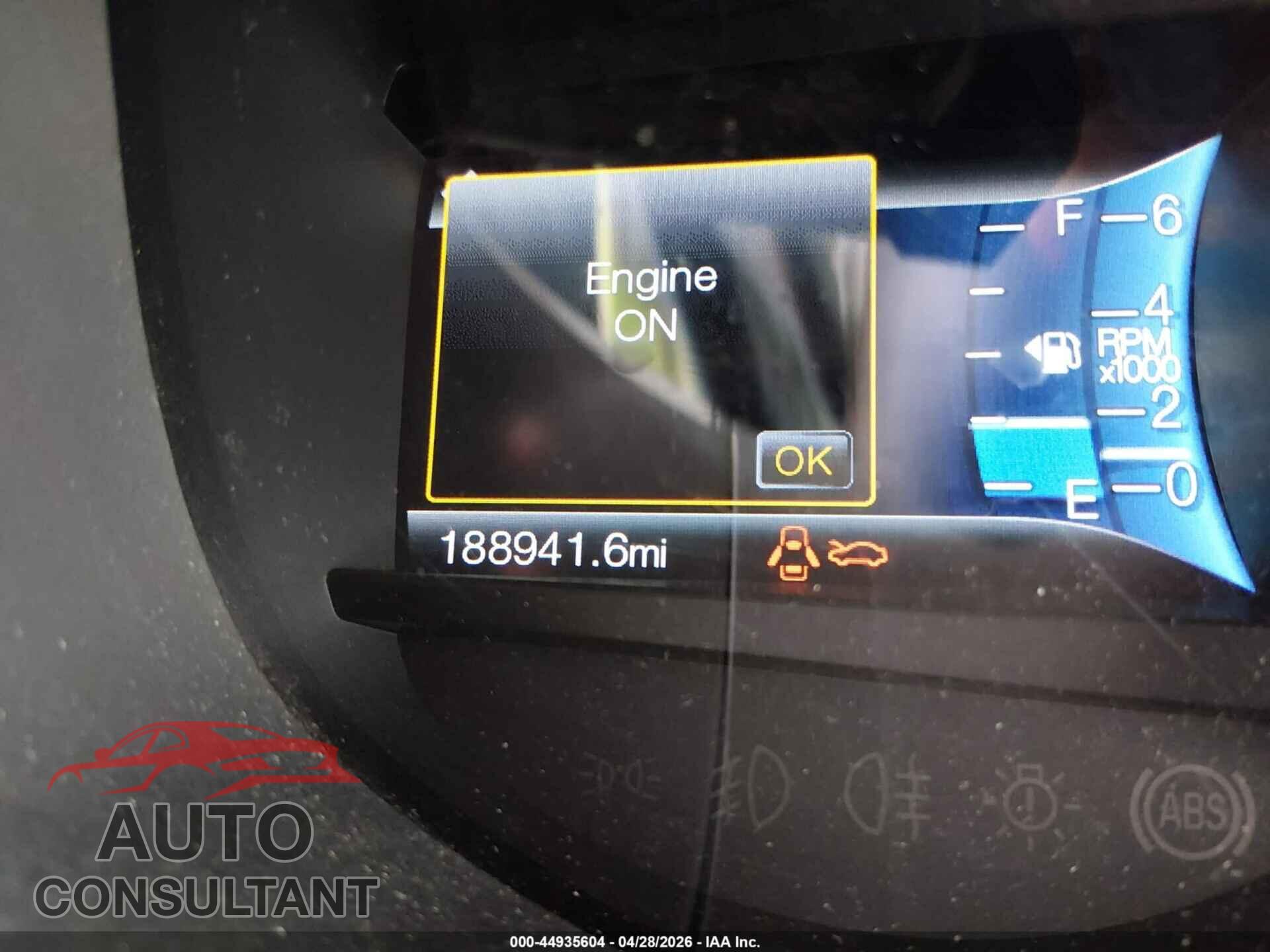 FORD EDGE 2015 - 2FMTK3J86FBC39441