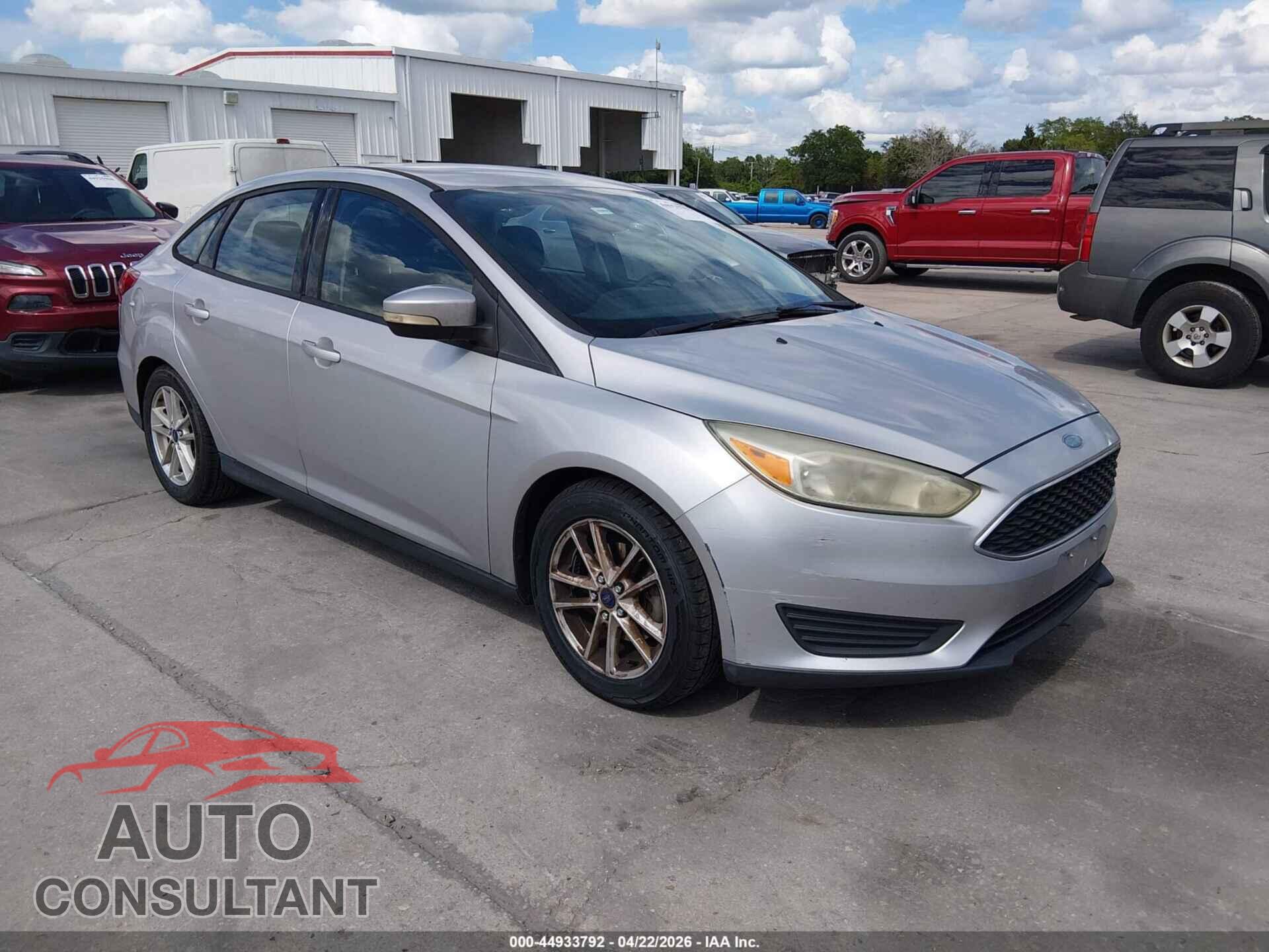 FORD FOCUS 2016 - 1FADP3F29GL341001