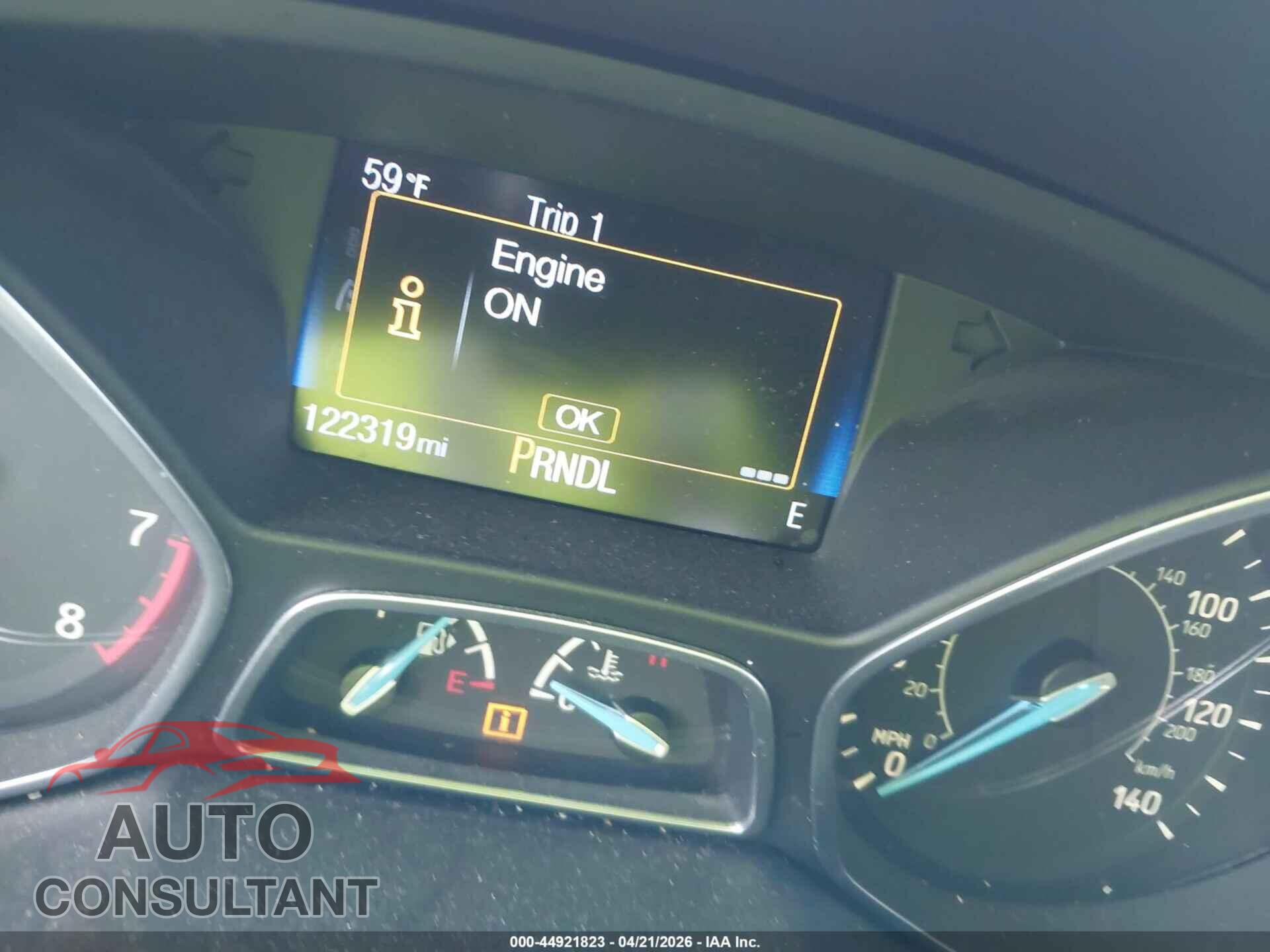 FORD FOCUS 2015 - 1FADP3F23FL347584