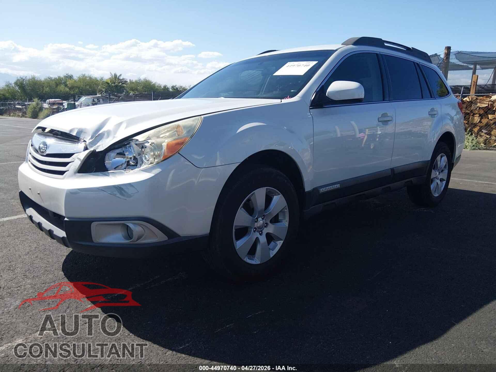 SUBARU OUTBACK 2010 - 4S4BRBBC5A3330603