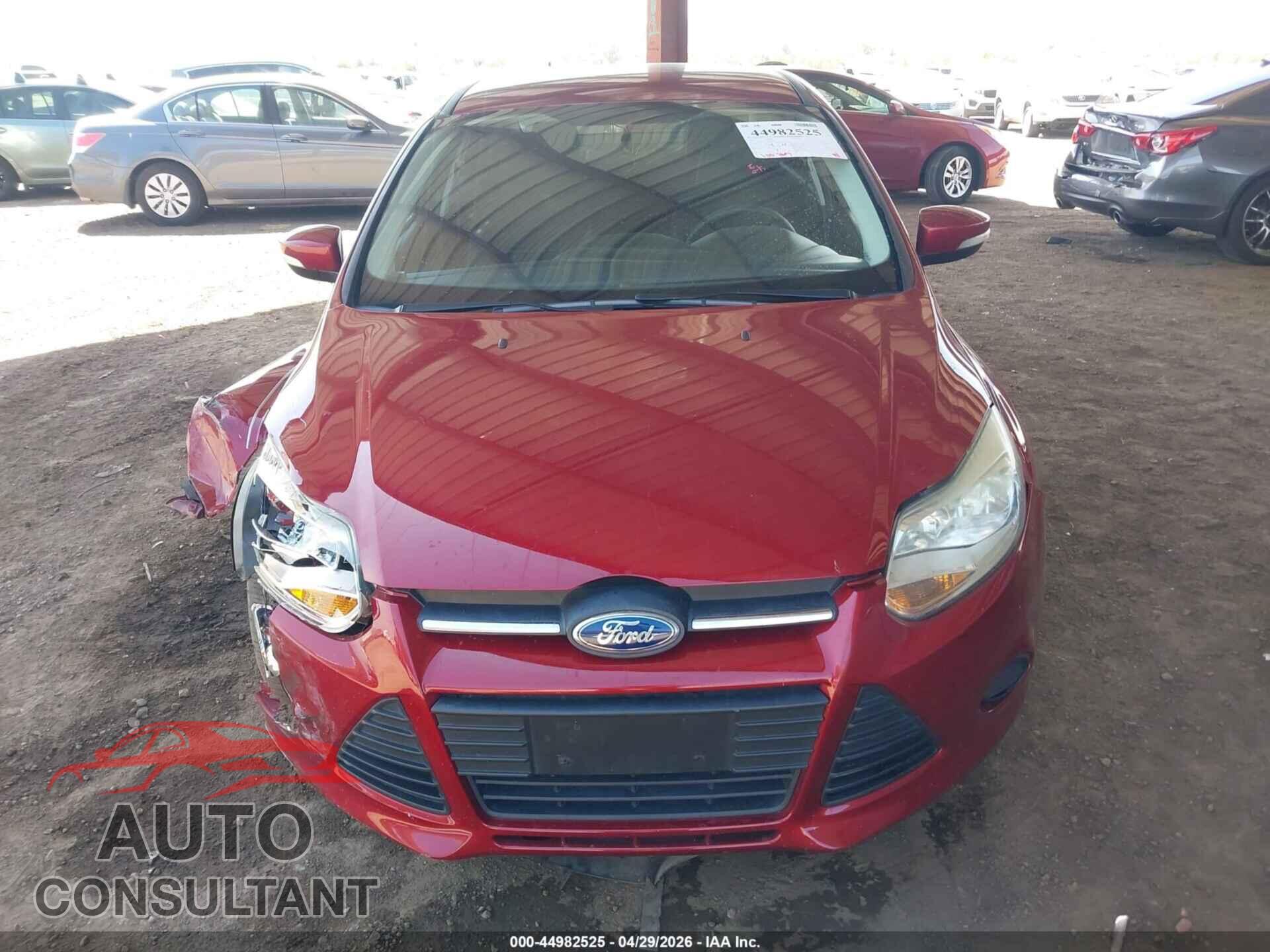FORD FOCUS 2013 - 1FADP3F27DL363204