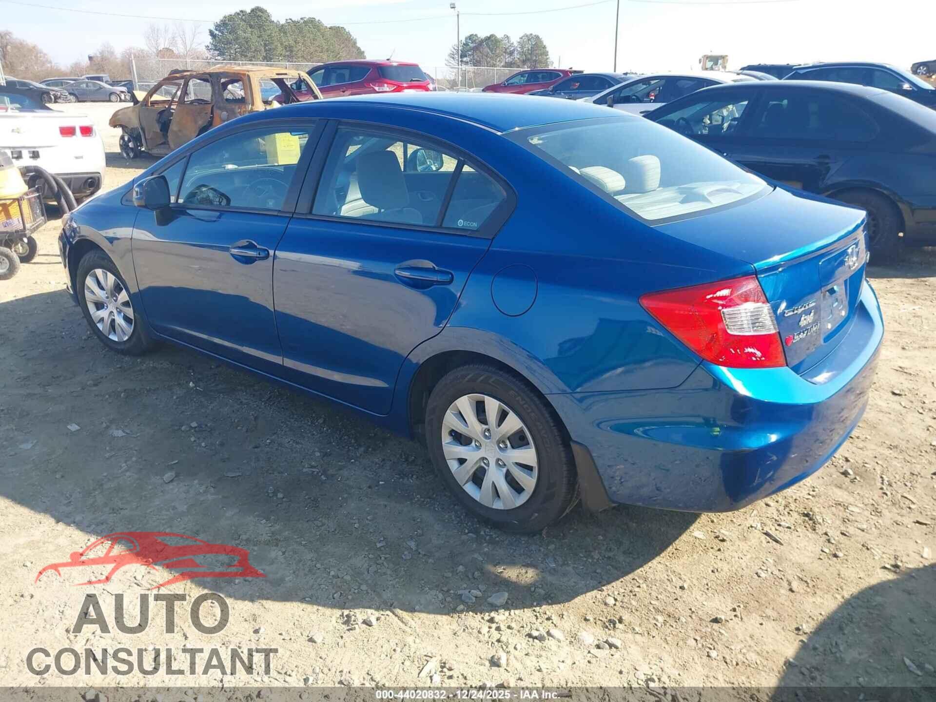 HONDA CIVIC 2012 - 2HGFB2F55CH561122