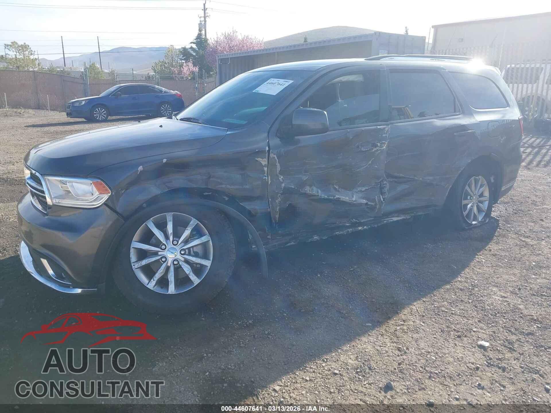 DODGE DURANGO 2017 - 1C4RDJAGXHC857532