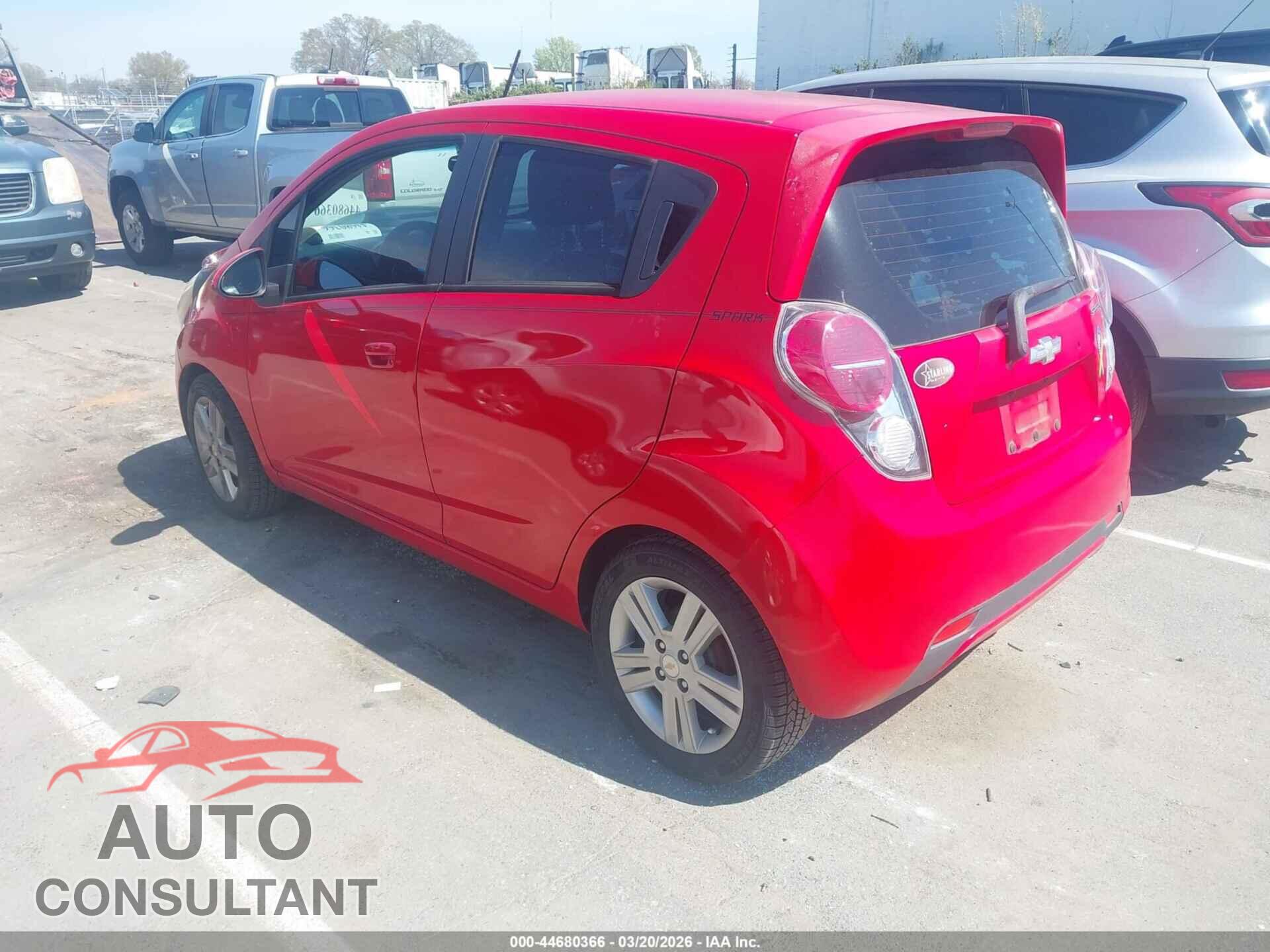 CHEVROLET SPARK 2014 - KL8CD6S97EC436732