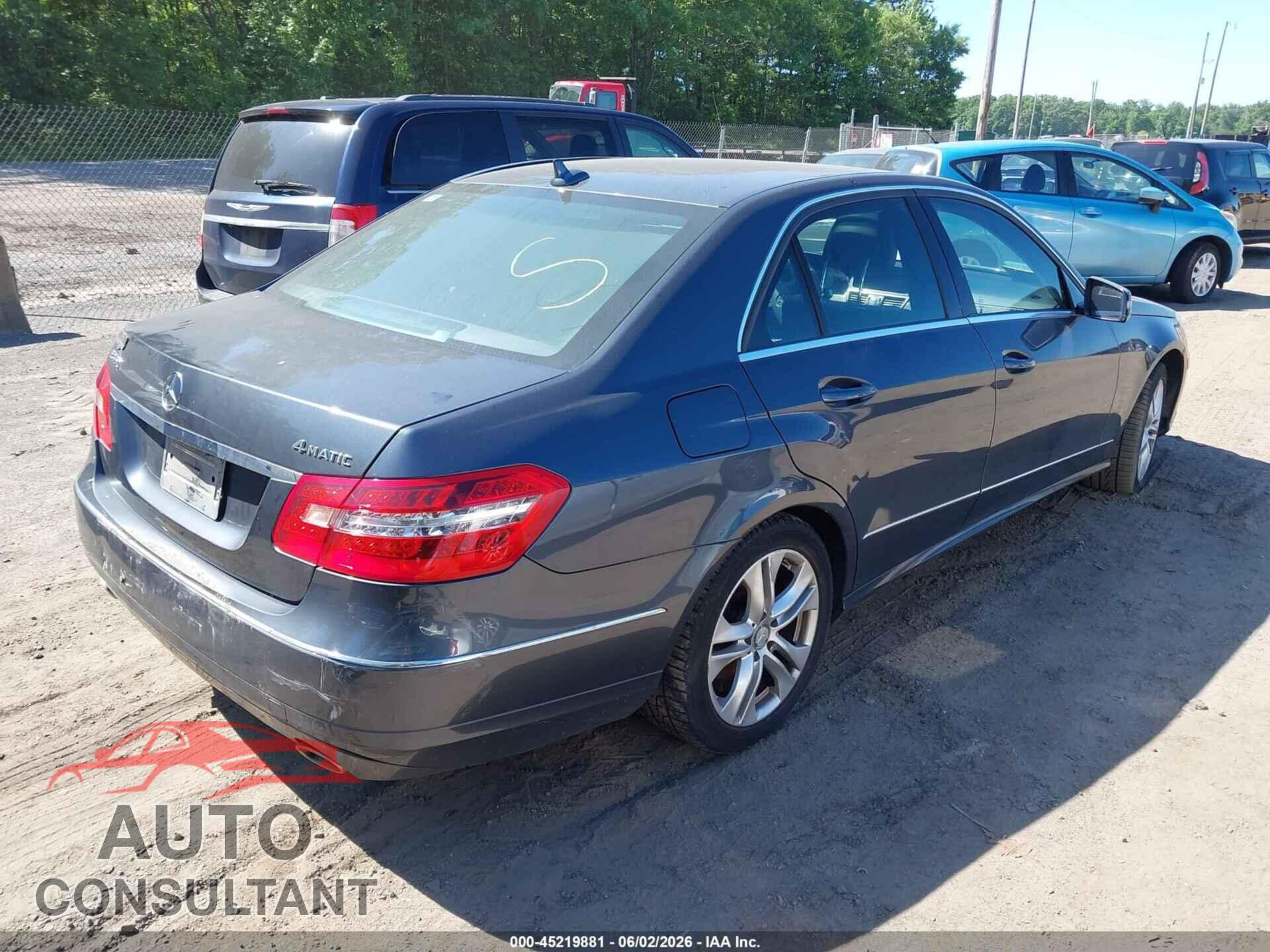 MERCEDES-BENZ E 350 2011 - WDDHF8HB5BA462840