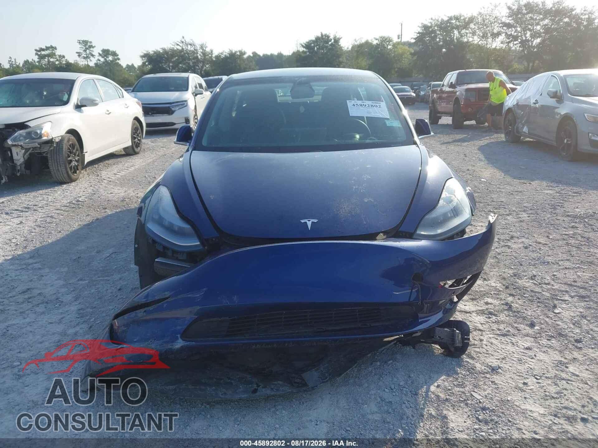 TESLA MODEL 3 2019 - 5YJ3E1EA0KF435465