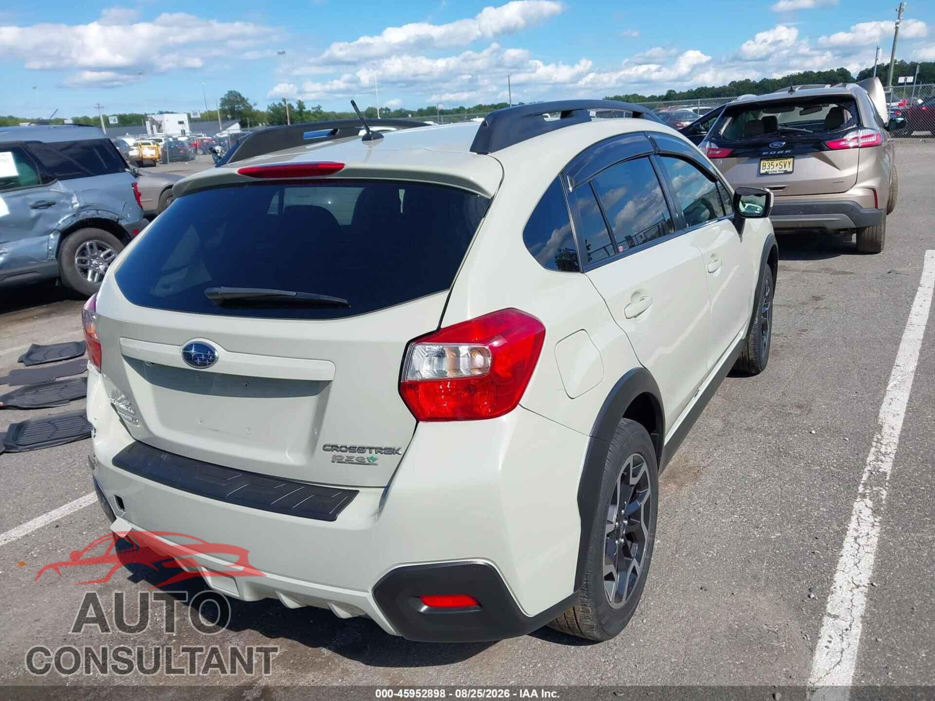 SUBARU CROSSTREK 2017 - JF2GPABC7HH246498