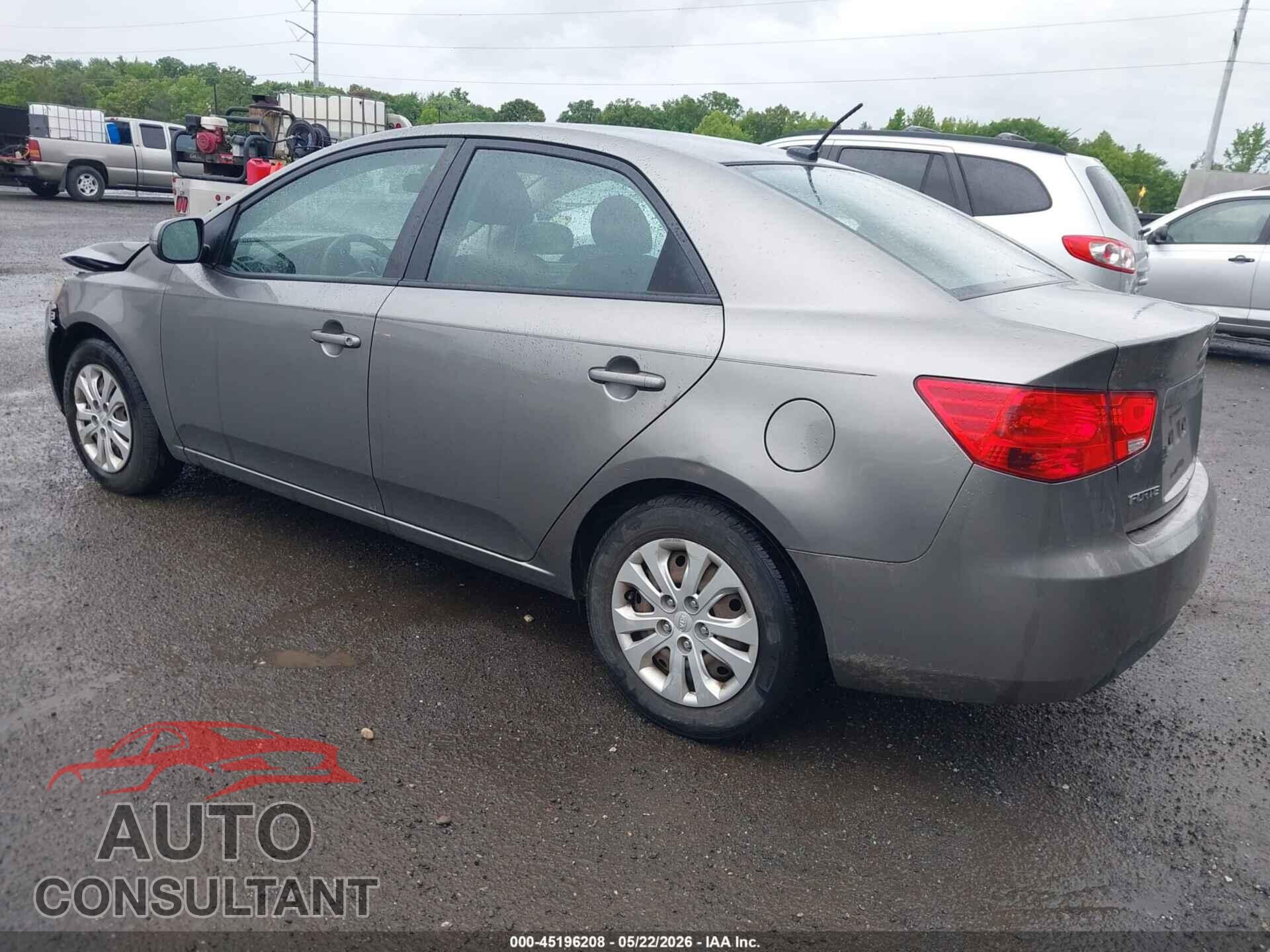 KIA FORTE 2012 - KNAFU4A29C5564143