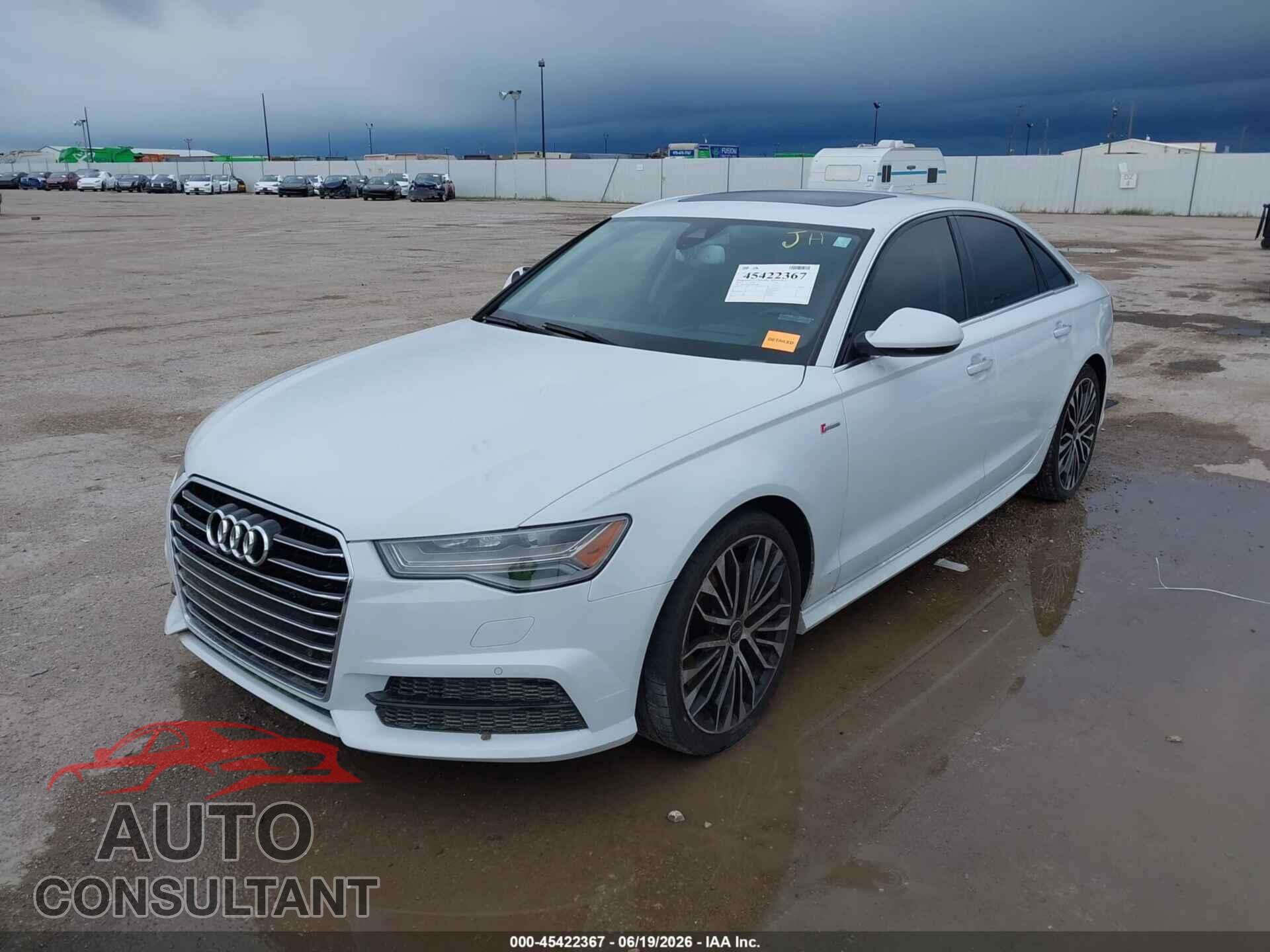 AUDI A6 2017 - WAUH2AFC3HN100948