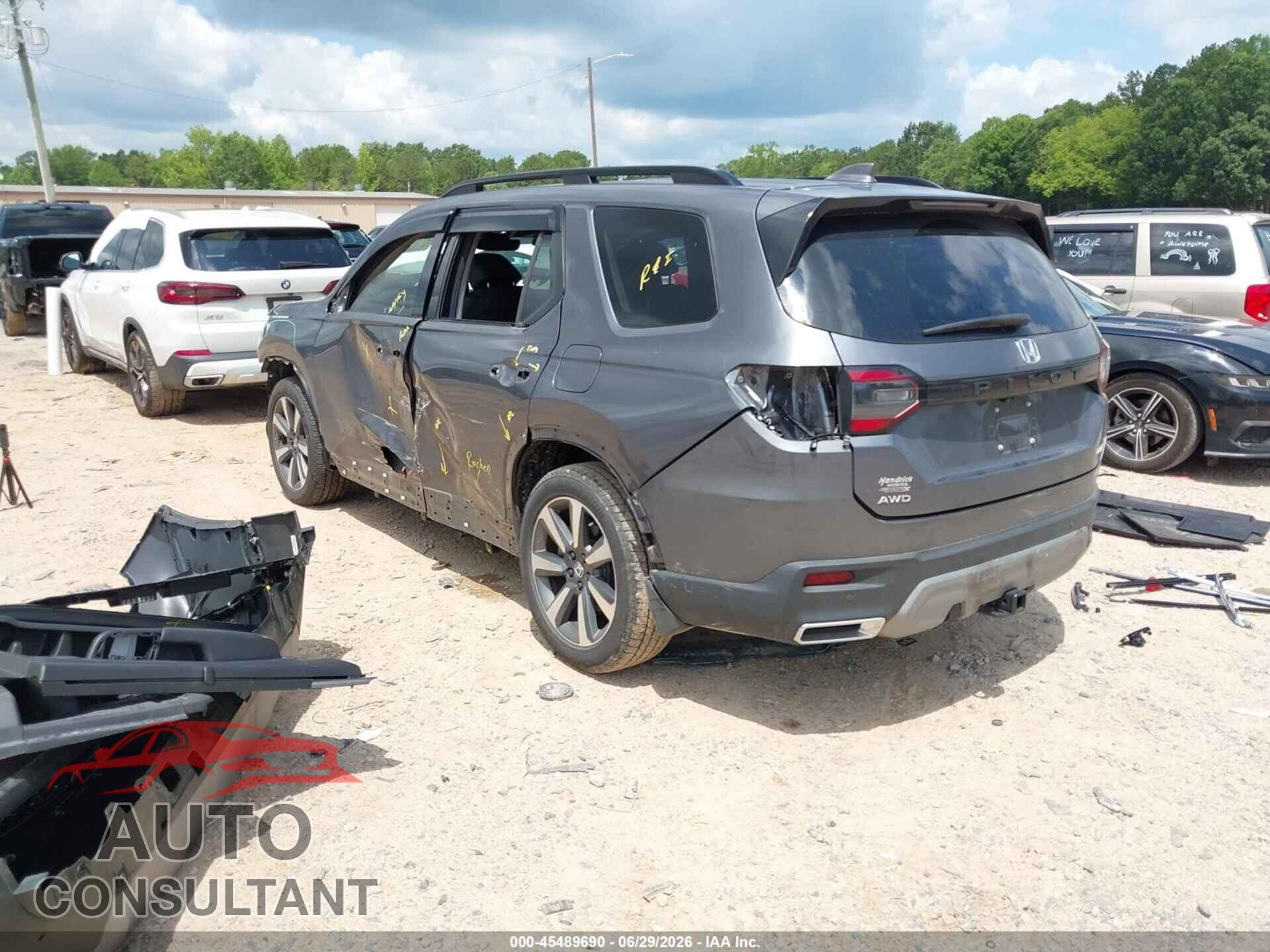 HONDA PILOT 2025 - 5FNYG1H84SB133699