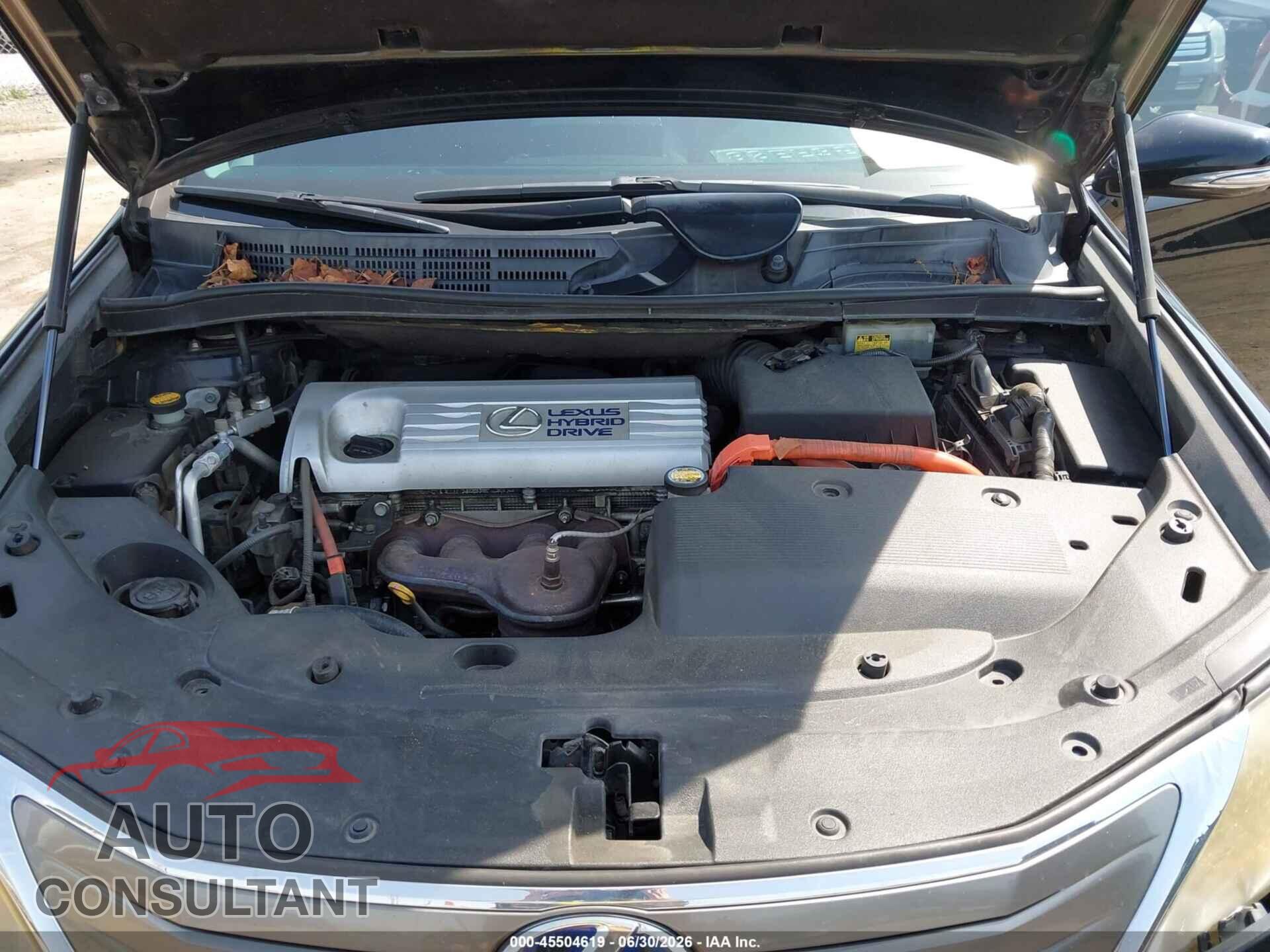 LEXUS HS 250H 2010 - JTHBB1BA9A2034487