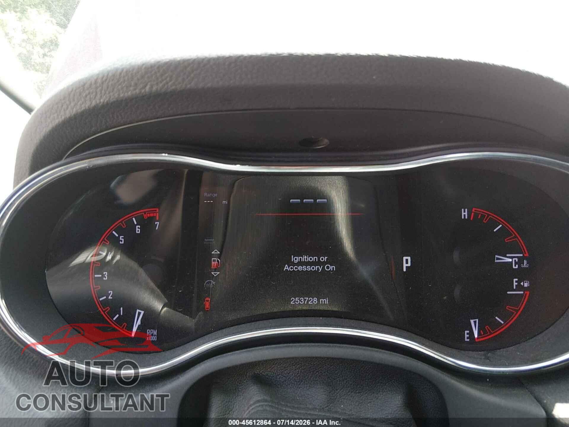 DODGE DURANGO 2017 - 1C4RDJDG9HC917764