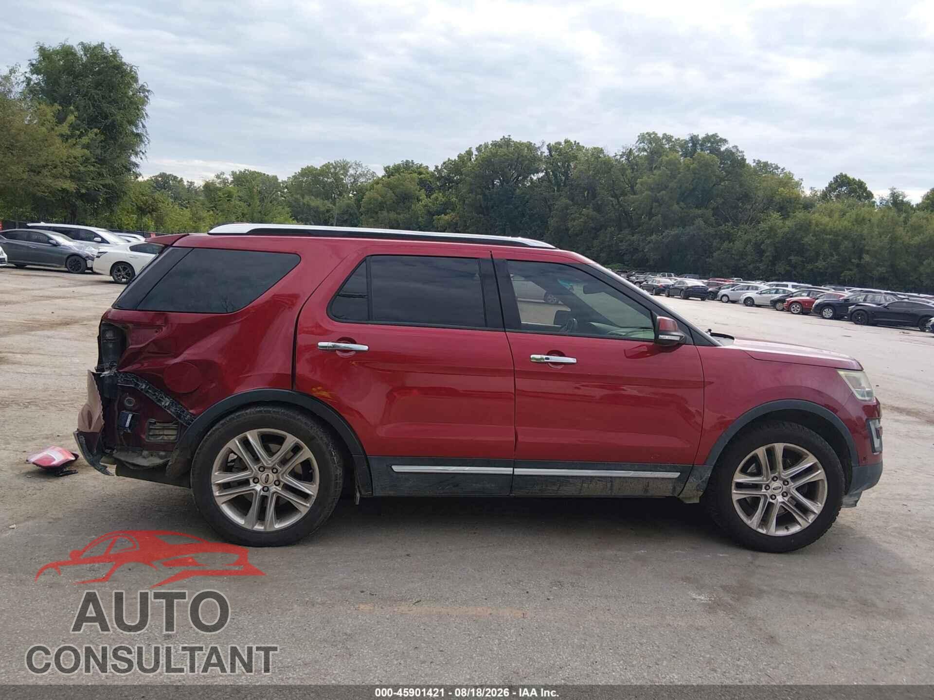 FORD EXPLORER 2017 - 1FM5K7F86HGA43505