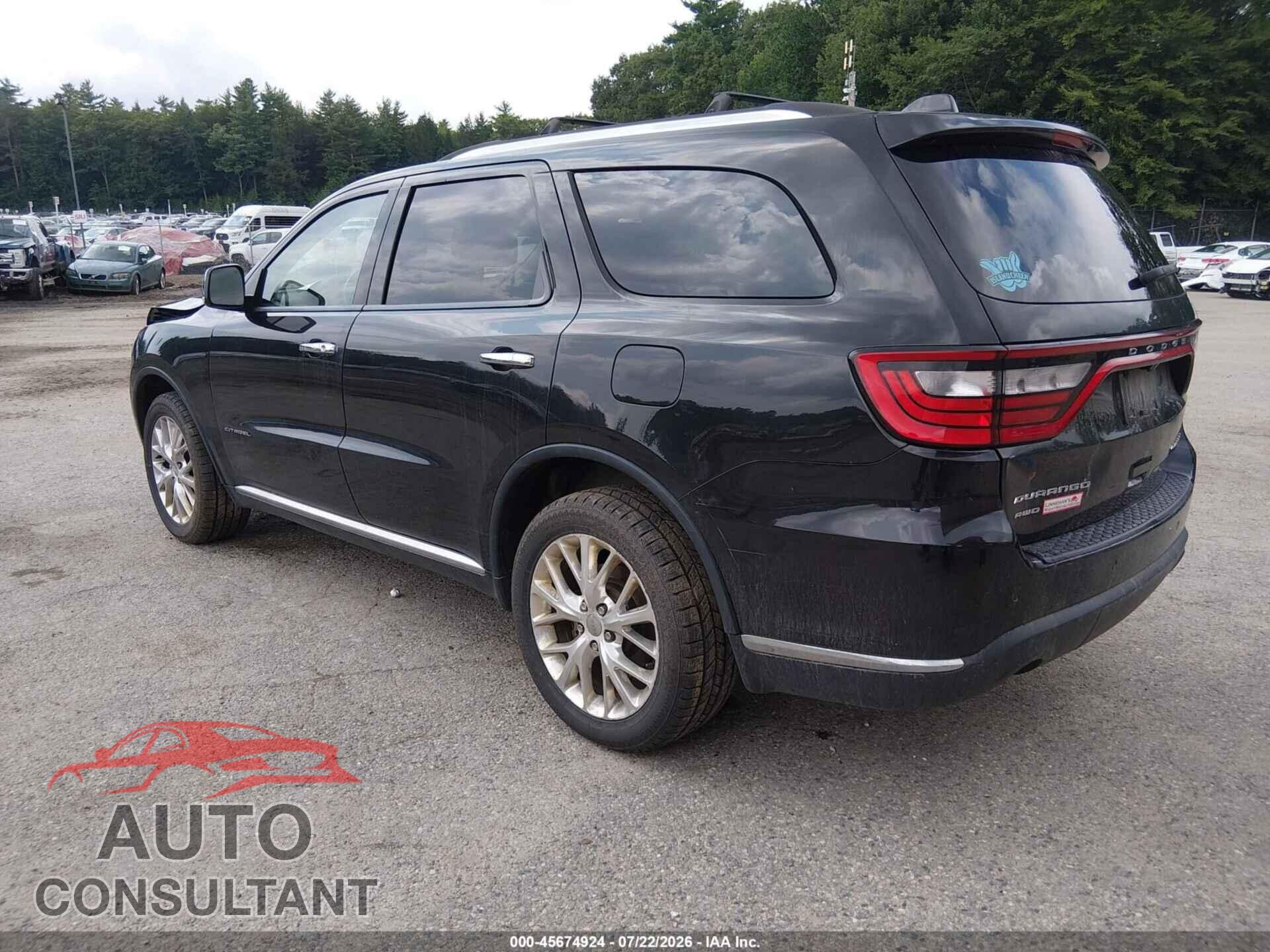 DODGE DURANGO 2015 - 1C4RDJEG0FC772030