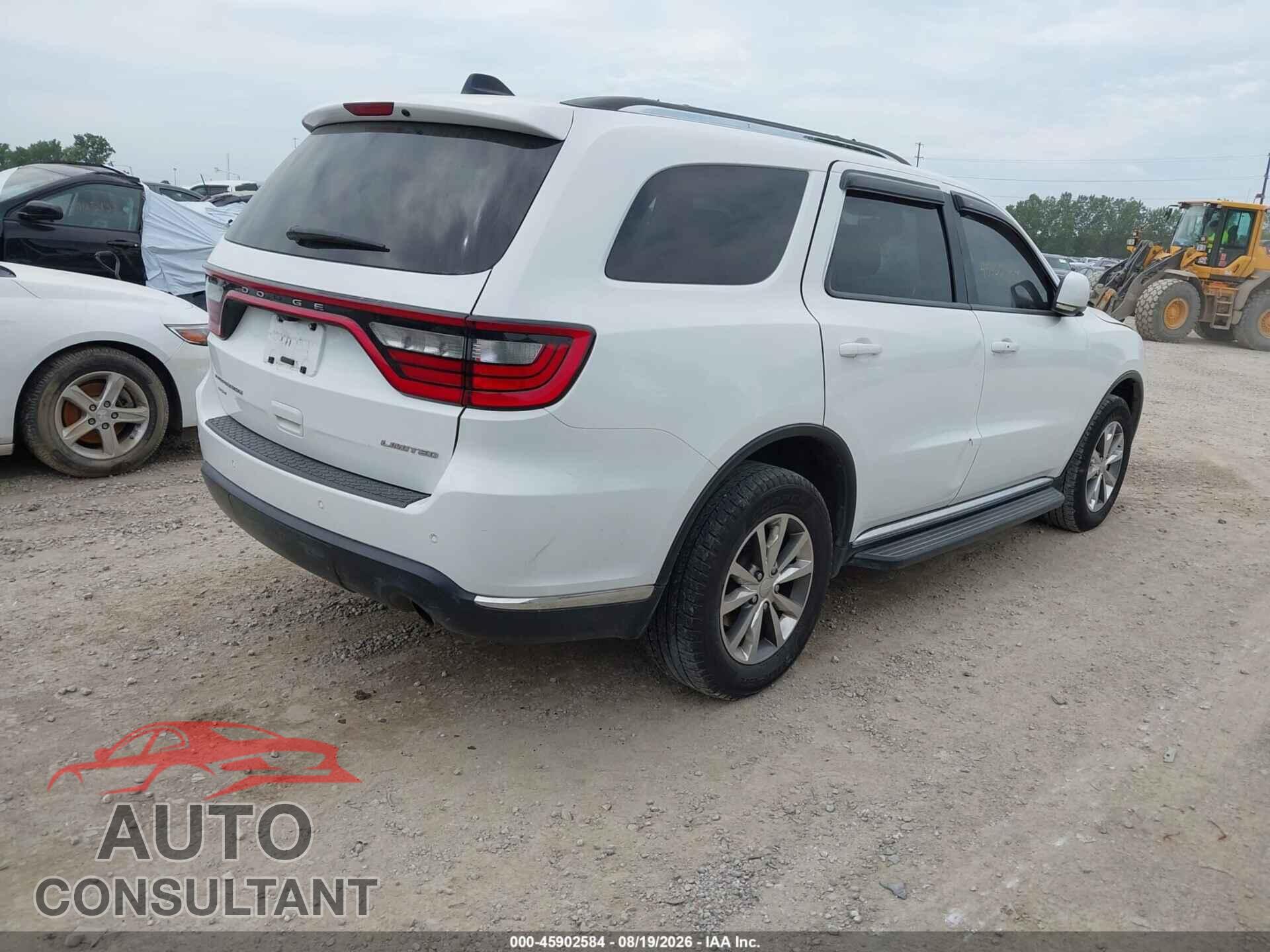 DODGE DURANGO 2015 - 1C4RDJDG7FC101648