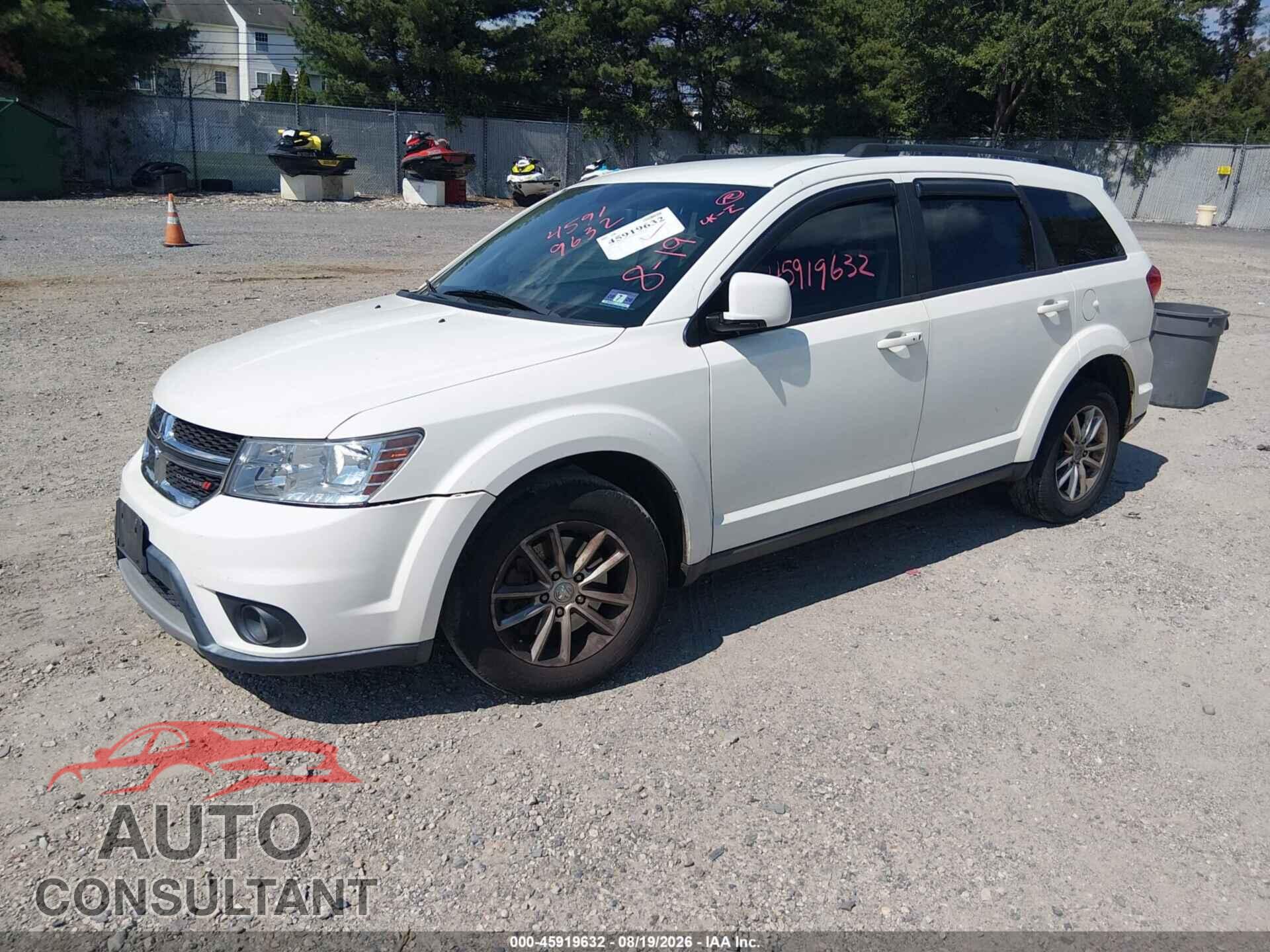 DODGE JOURNEY 2014 - 3C4PDCBB4ET117545